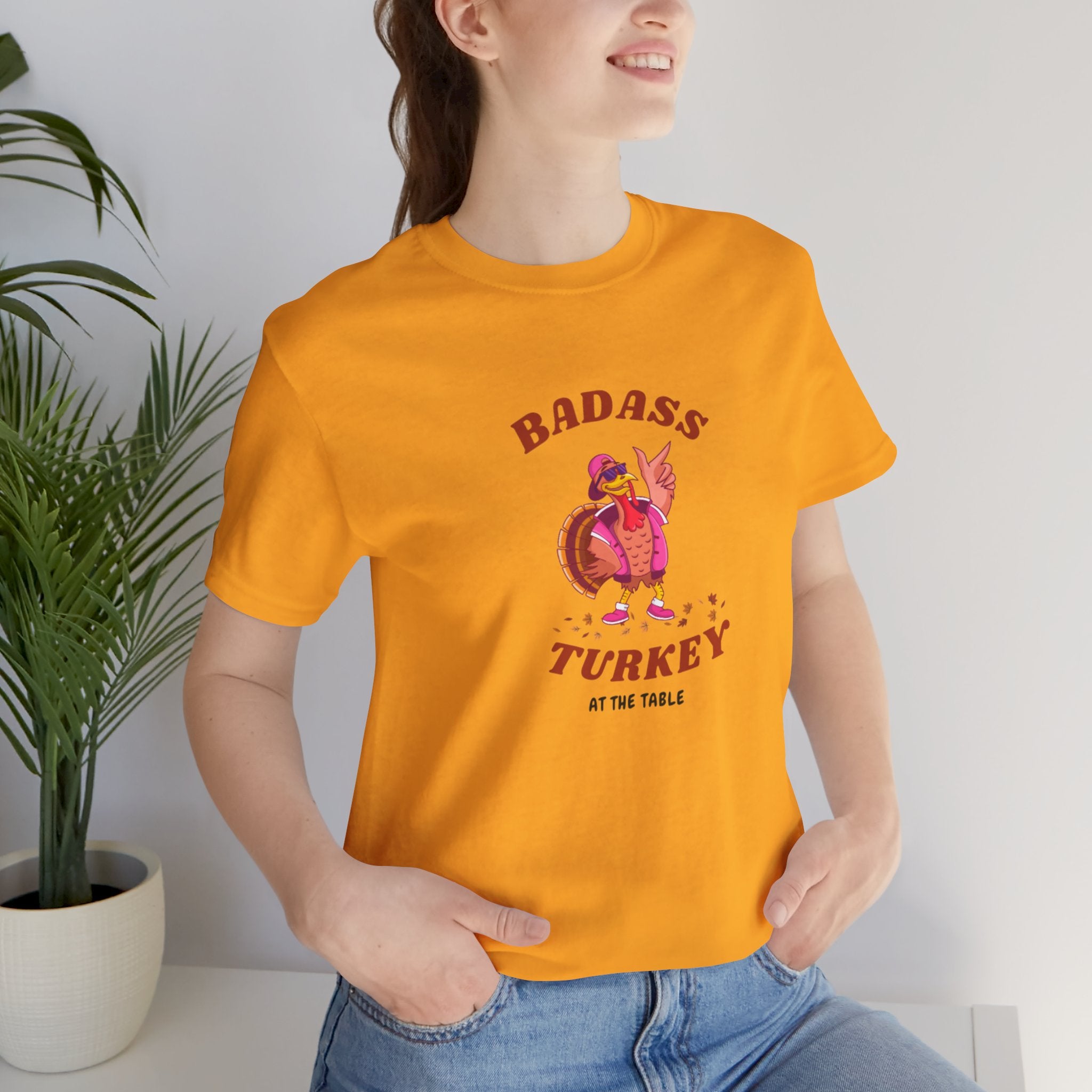 Badass Turkey Unisex Jersey Short Sleeve Tee