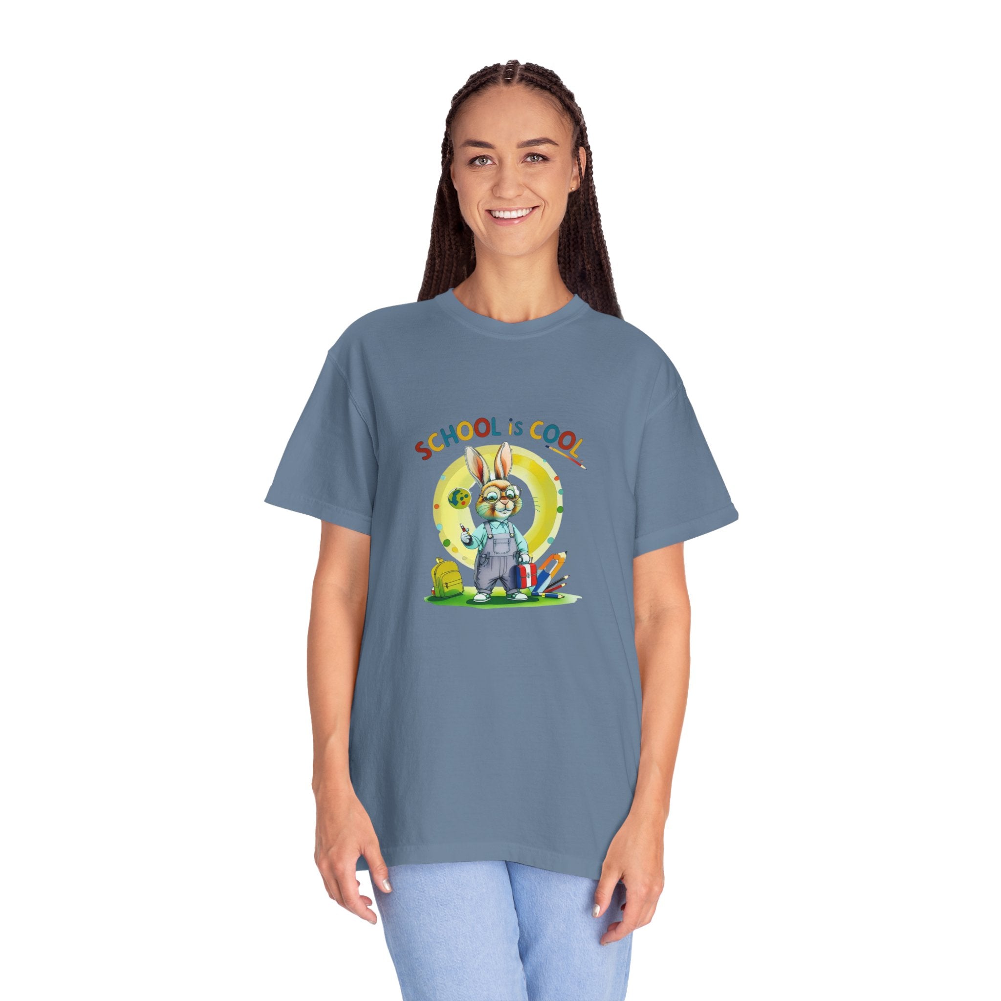 School is Cool Unisex Garment-Dyed Tee