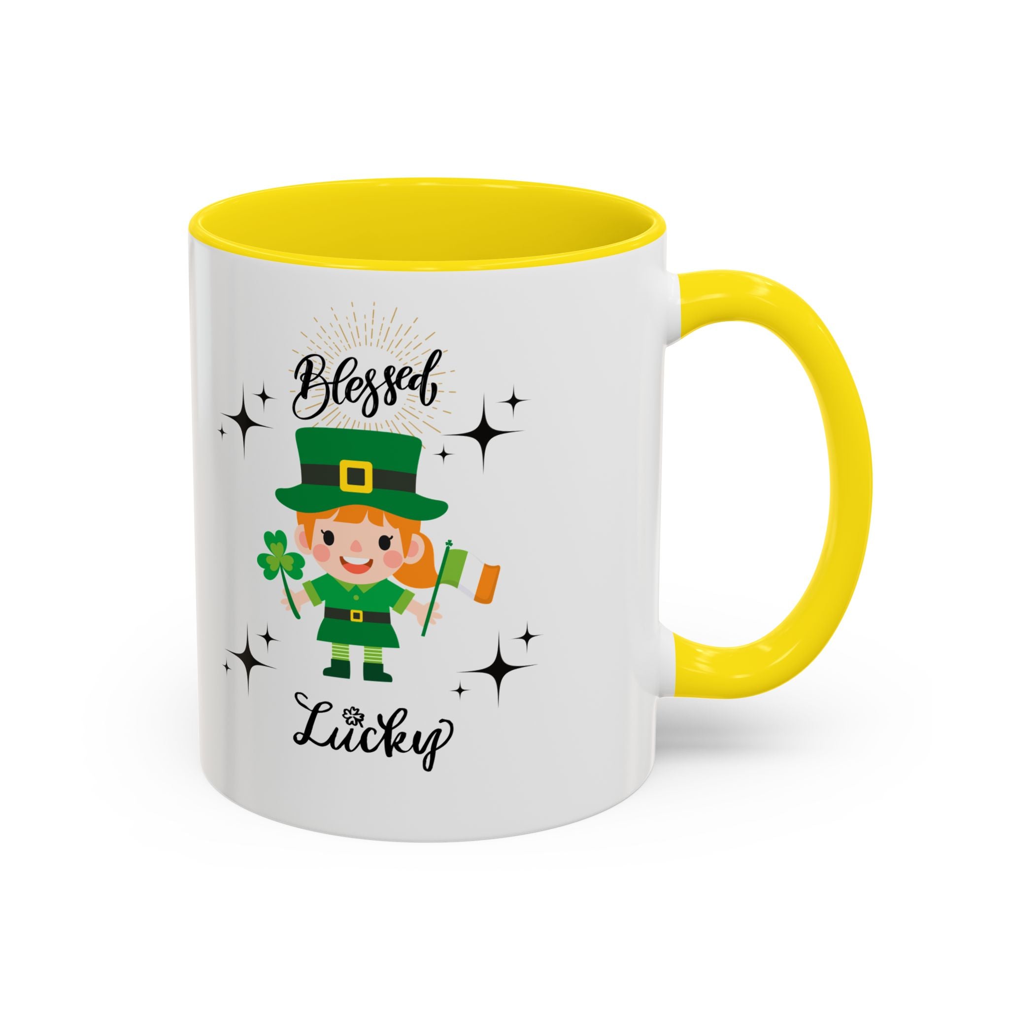 Blessed & Lucky St. Patrick's Day Coffee Mug