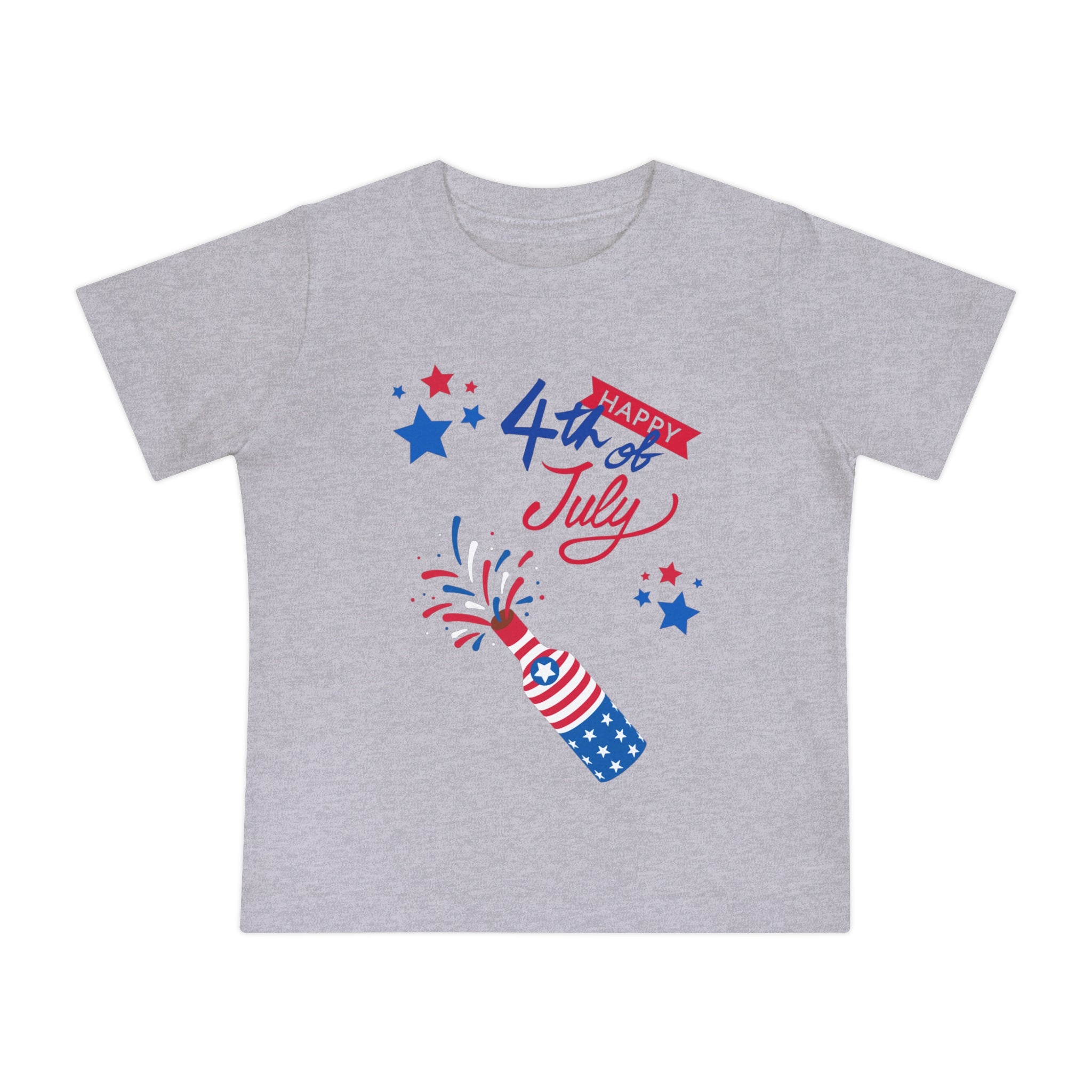 Happy 4th Of July Celebration Baby Short Sleeve T-Shirt