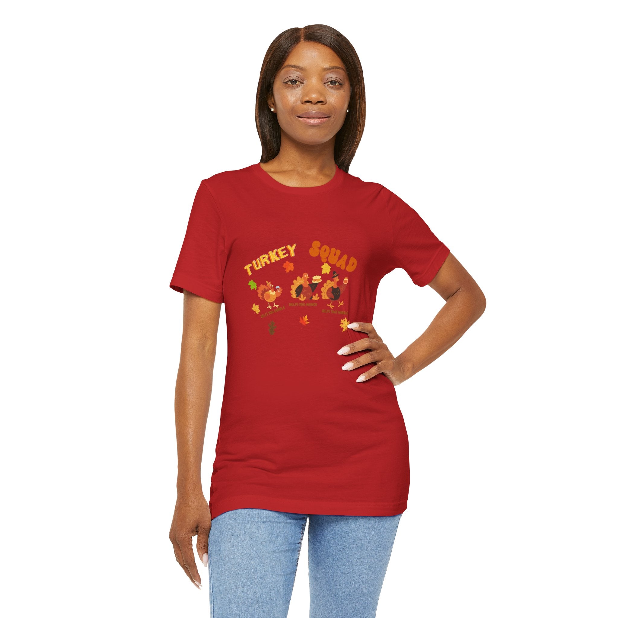 Turkey Squad Unisex Jersey Short Sleeve Tee