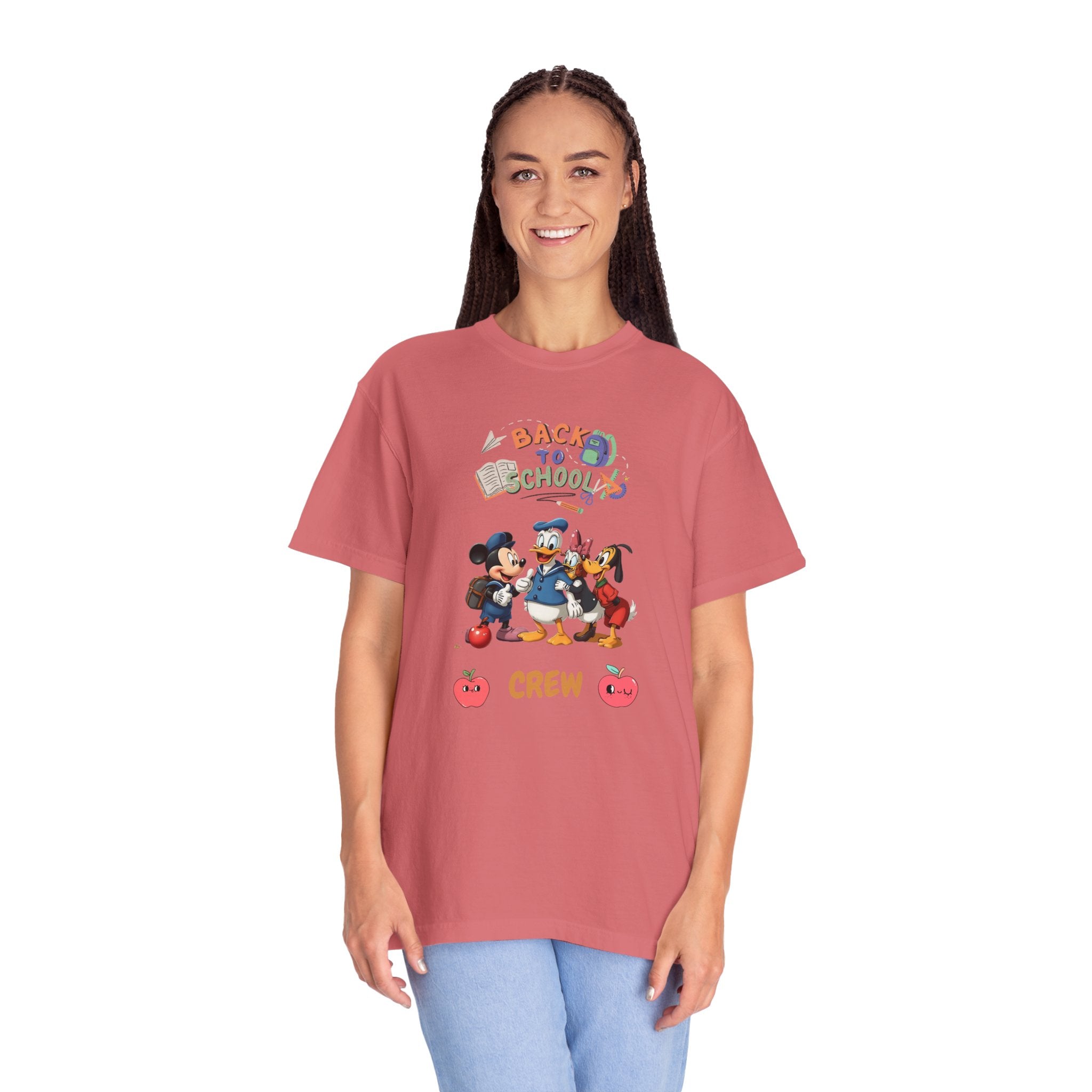 Back to School Crew Unisex Dyed T-Shirt