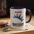 God Bless America Accent Coffee Mug (11, 15oz)