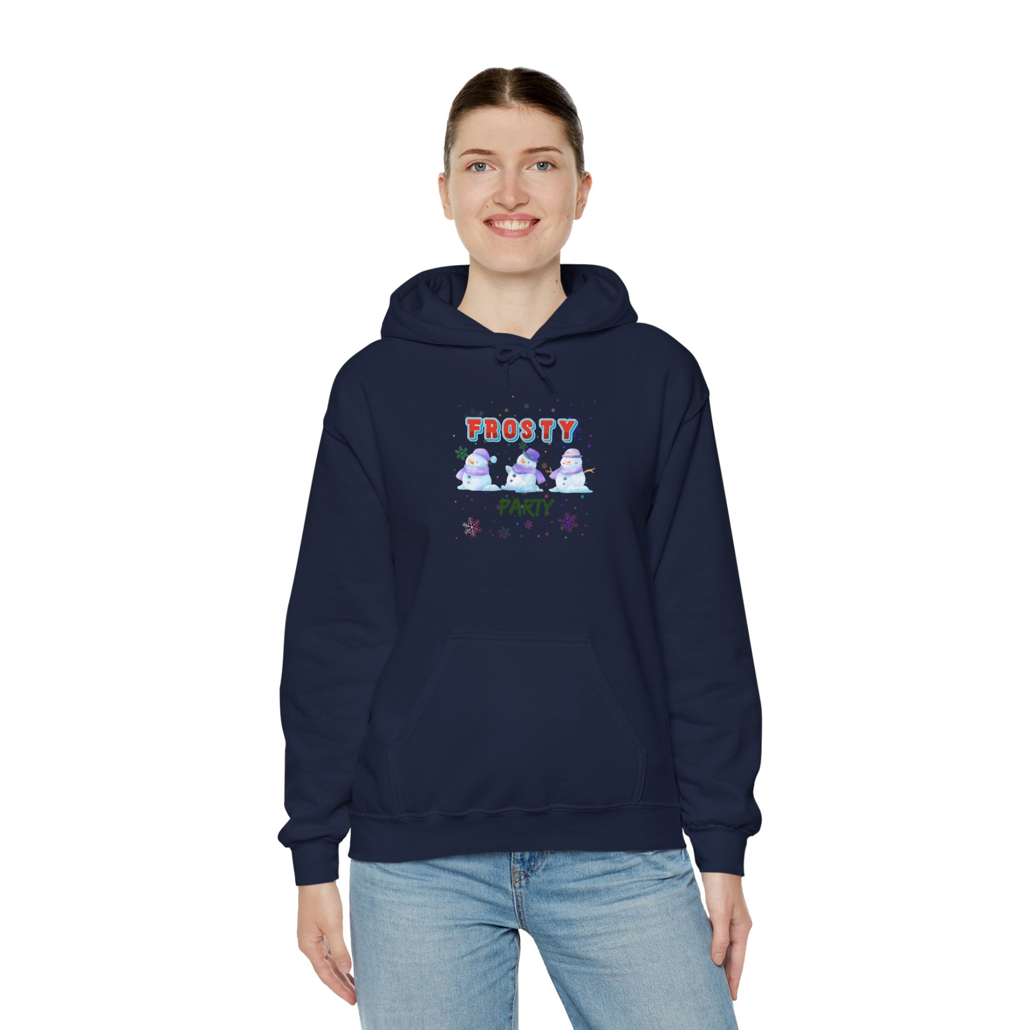 Frosty Party Unisex Heavy Blend™ Hooded Sweatshirt