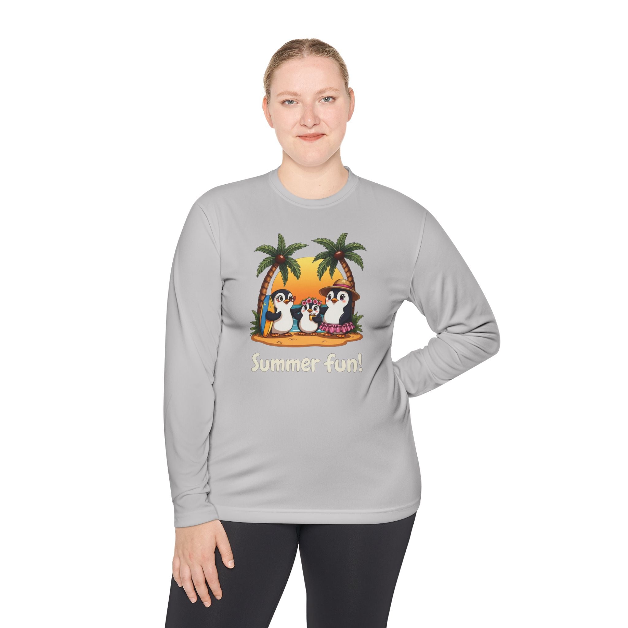 Summer Fun Unisex Lightweight Long Sleeve Tee