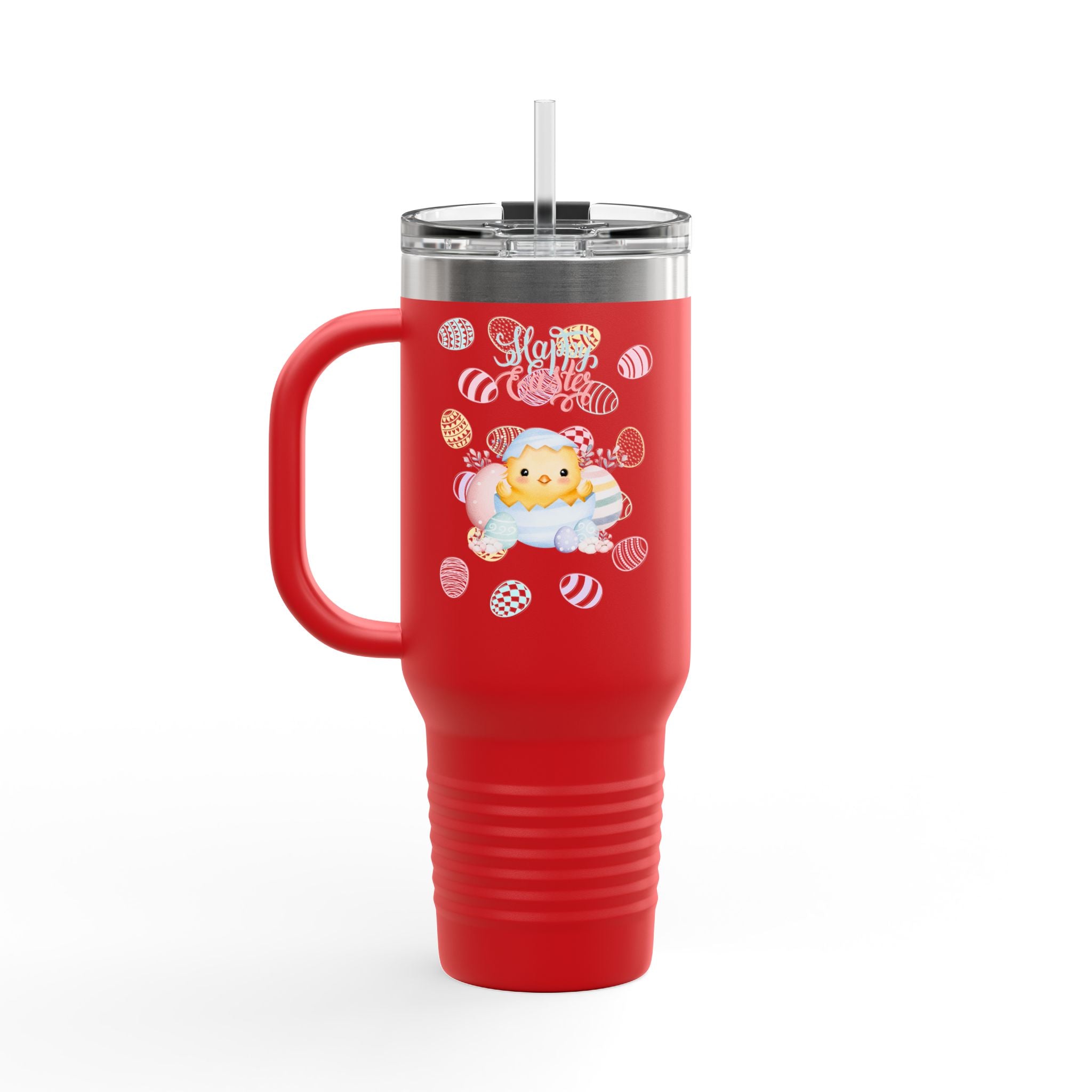 Chick Happy Easter Insulated Travel Mug - 40oz