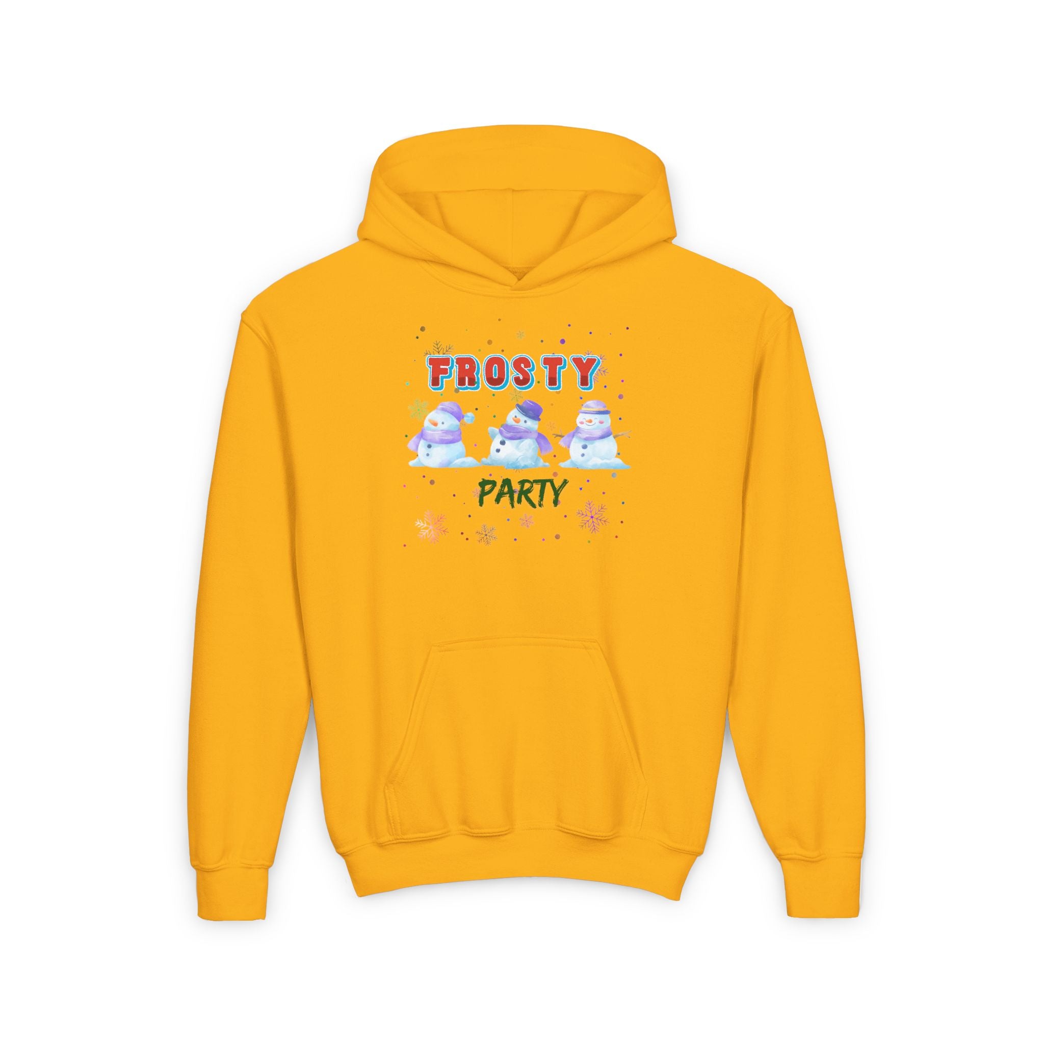 Frosty Party Youth Heavy Blend Hooded Sweatshirt