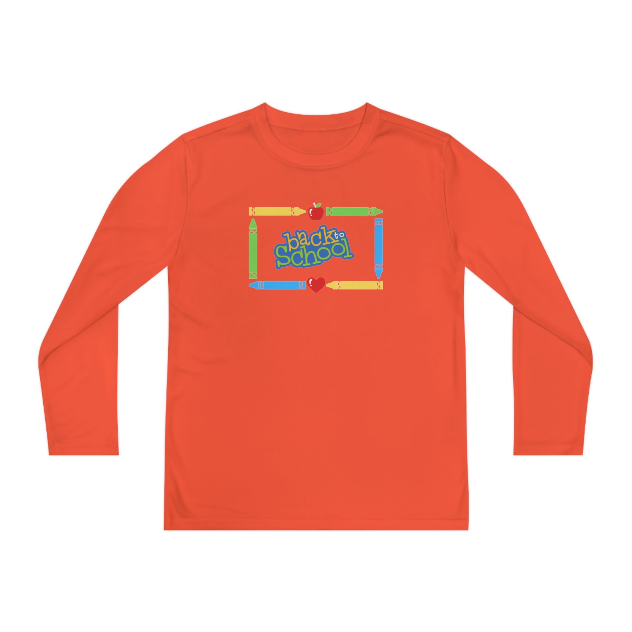 Back To School Youth Long Sleeve Competitor Tee