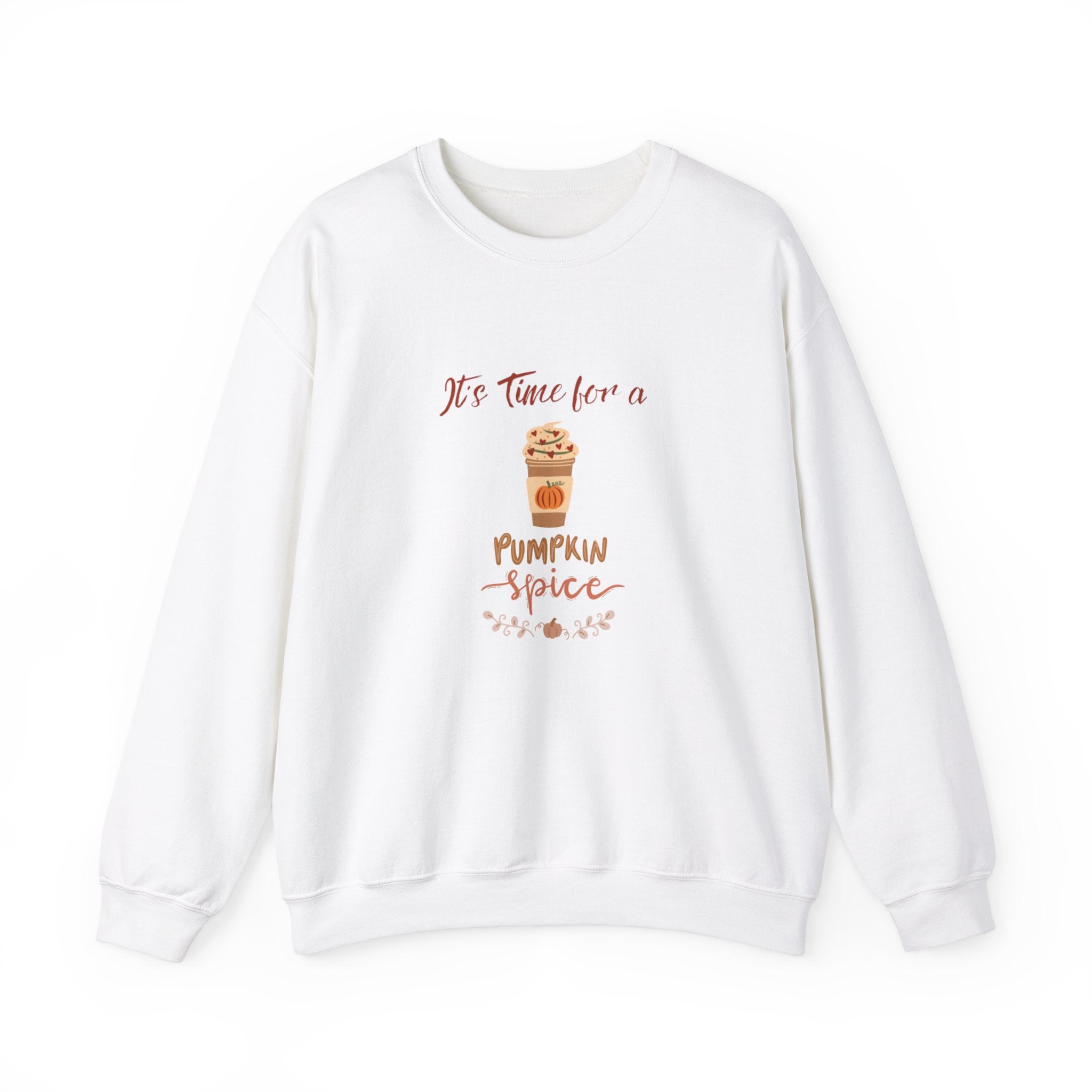 It's Time For A Pumpkin Spice Unisex Heavy Blend™ Crewneck Sweatshirt