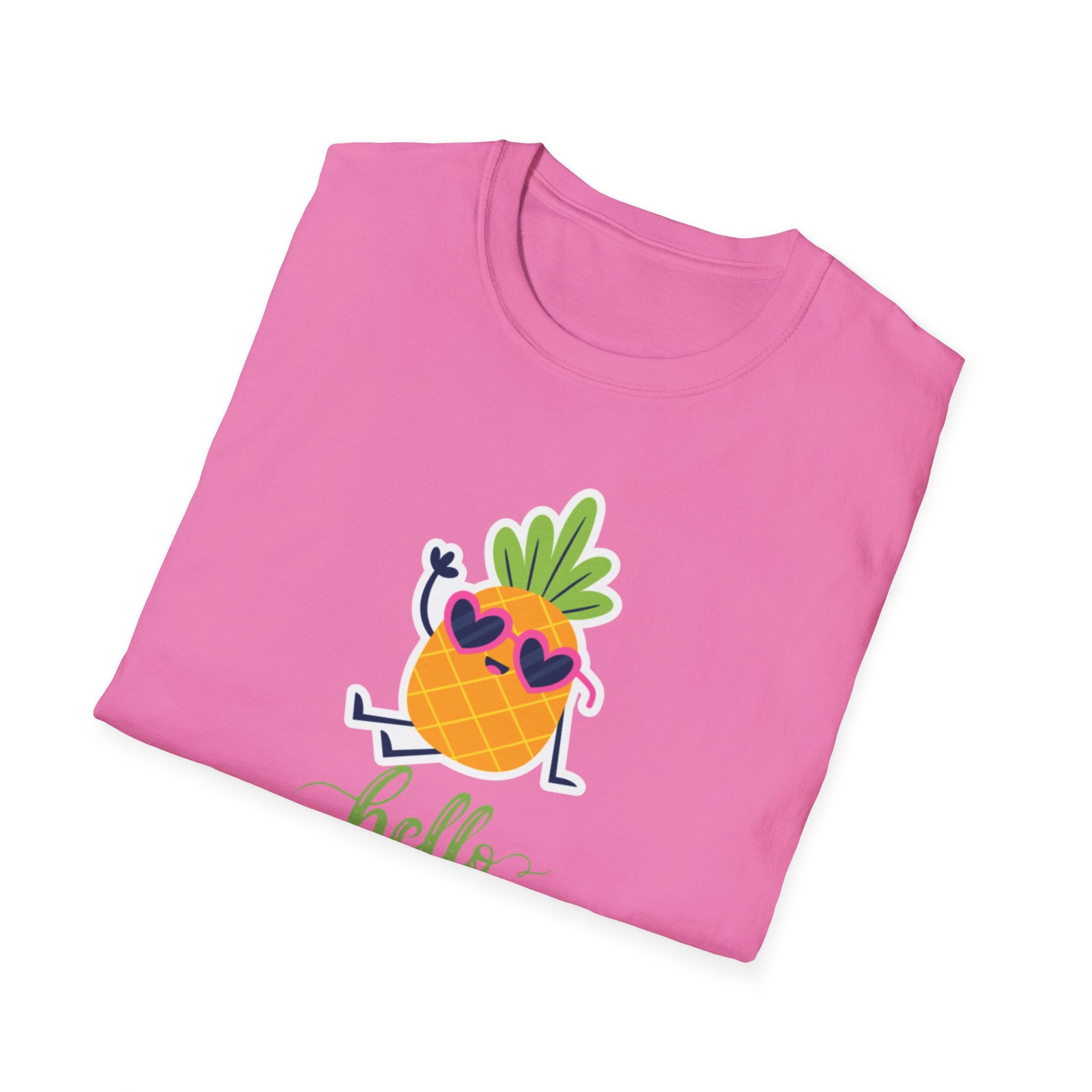 Hello Summer Fun Unisex Softstyle T-Shirt