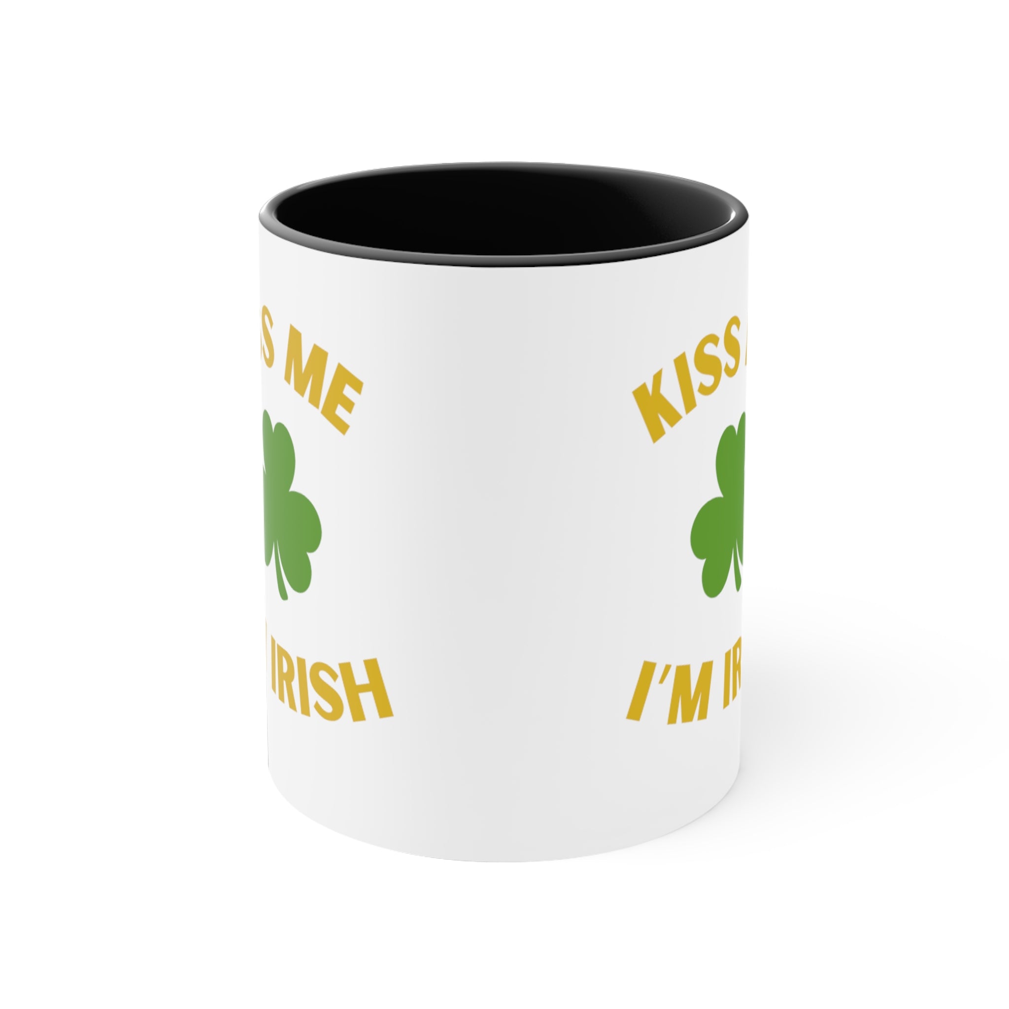 Kiss Me I'm Irish Accent Coffee Mug, 11oz
