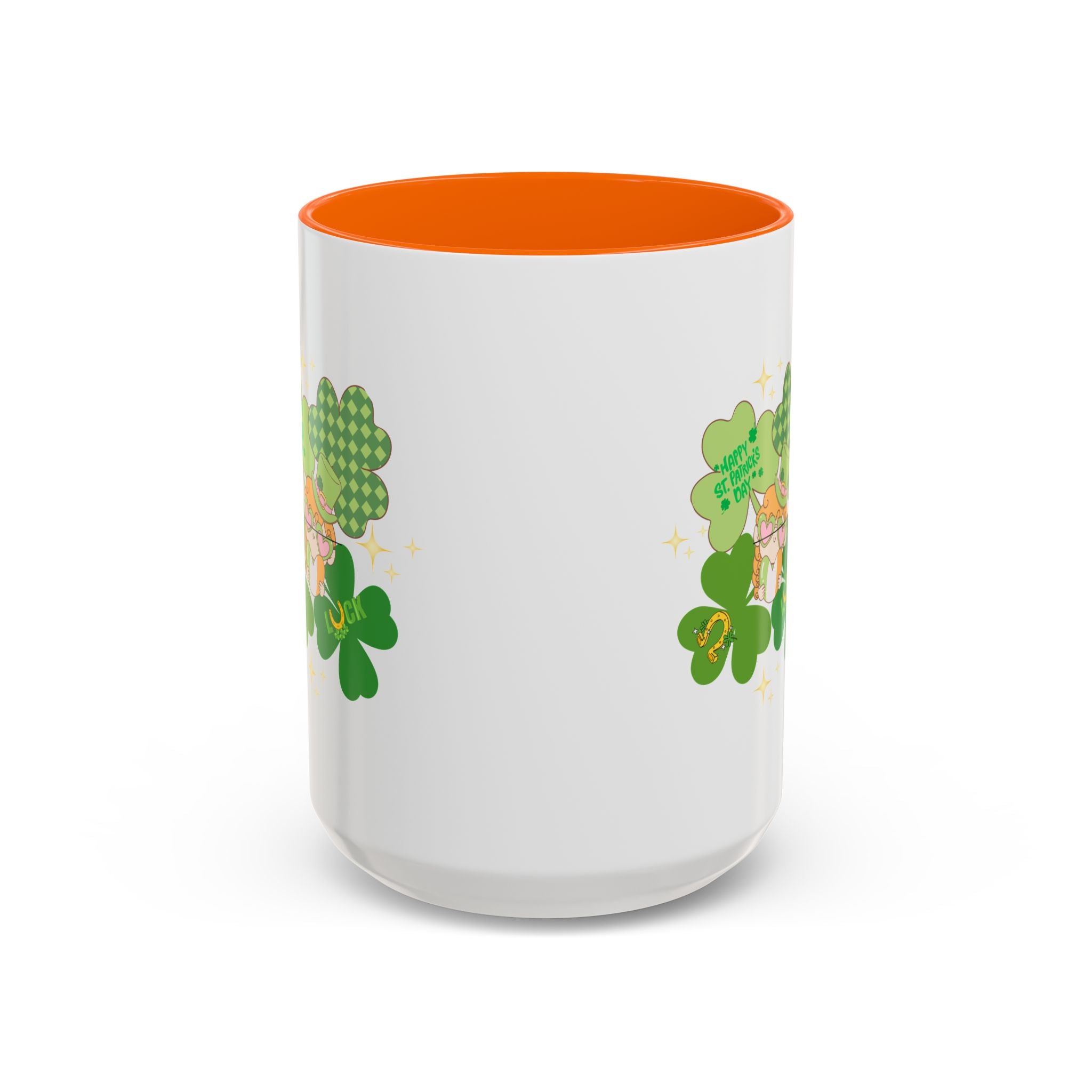 Retro St. Paddy's Day Accent Coffee Mug - 11oz & 15oz