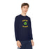 Kiss Me I'm Irish Youth Long Sleeve Competitor Tee