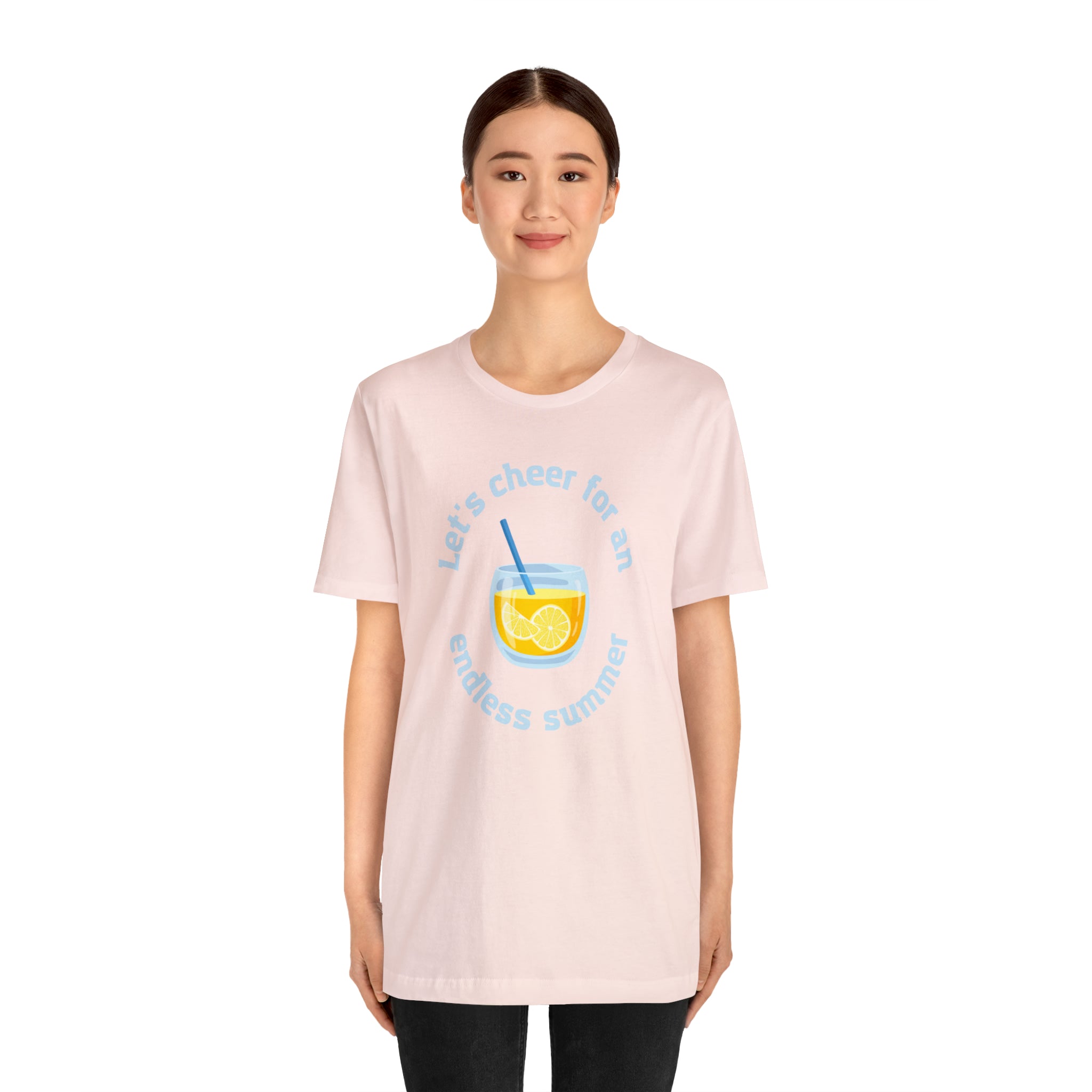 Let's  Cheer For An Endless Summer Unisex Jersey Short Sleeve Tee