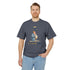 Father's Day King of the Castle Tee, Unisex Heavy Faded Tee