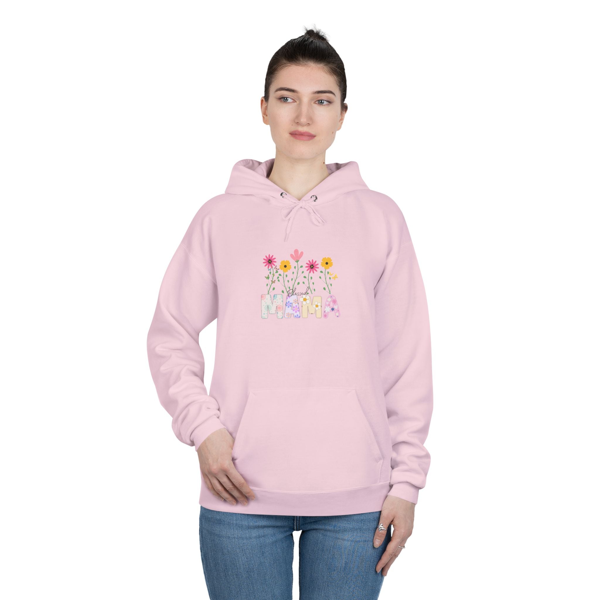 Blessed Mama Eco-Friendly Pullover Hoodie