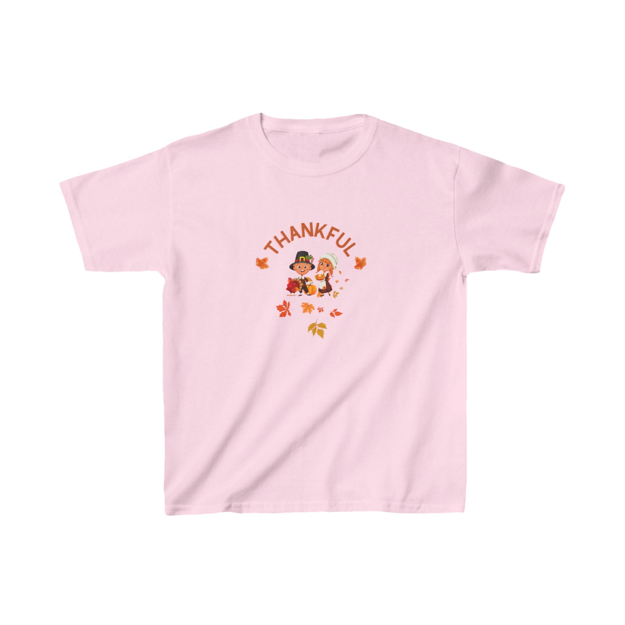 Pilgrims Turkey Day Kids Heavy Cotton™ Tee