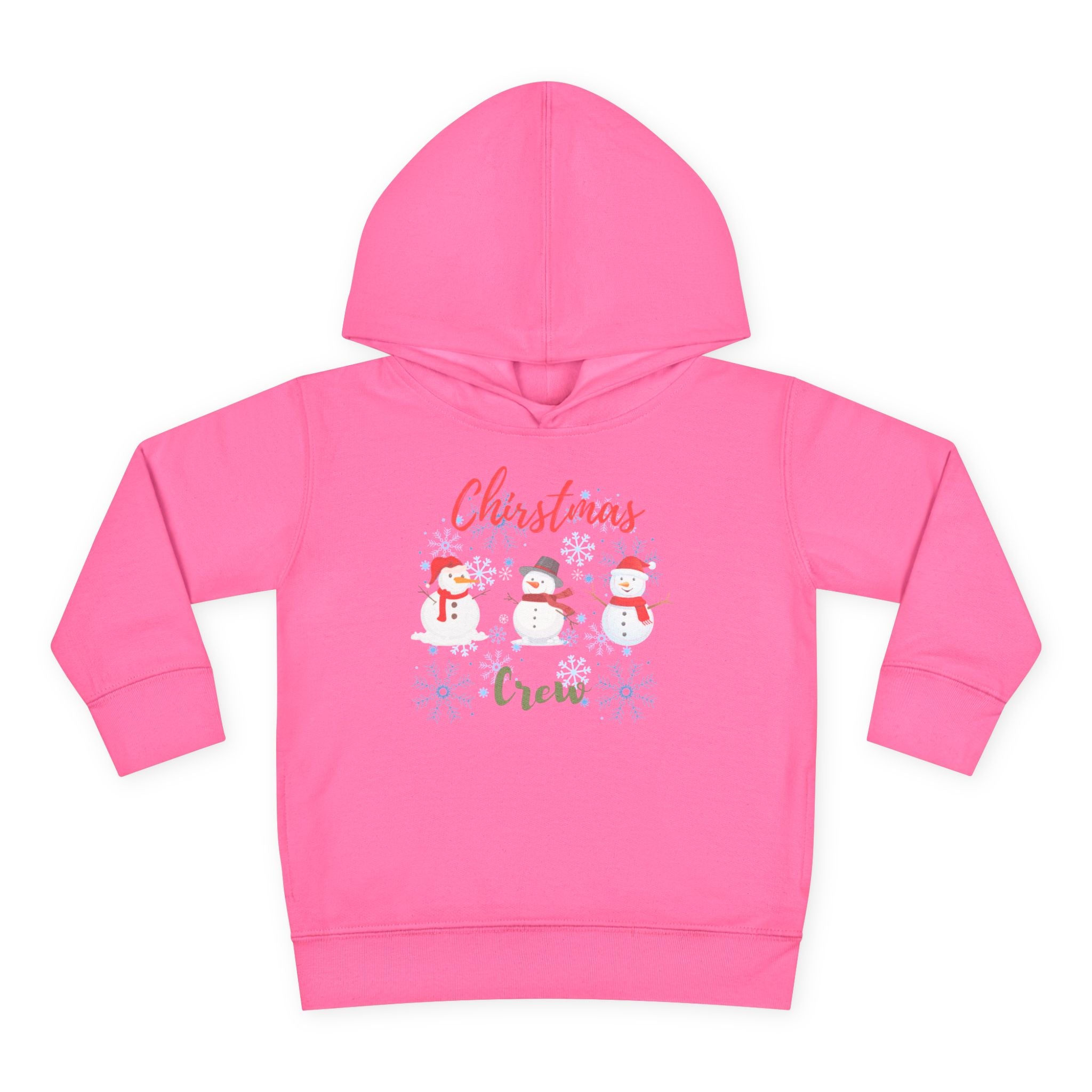 Christmas Crew Toddler Pullover Fleece Hoodie