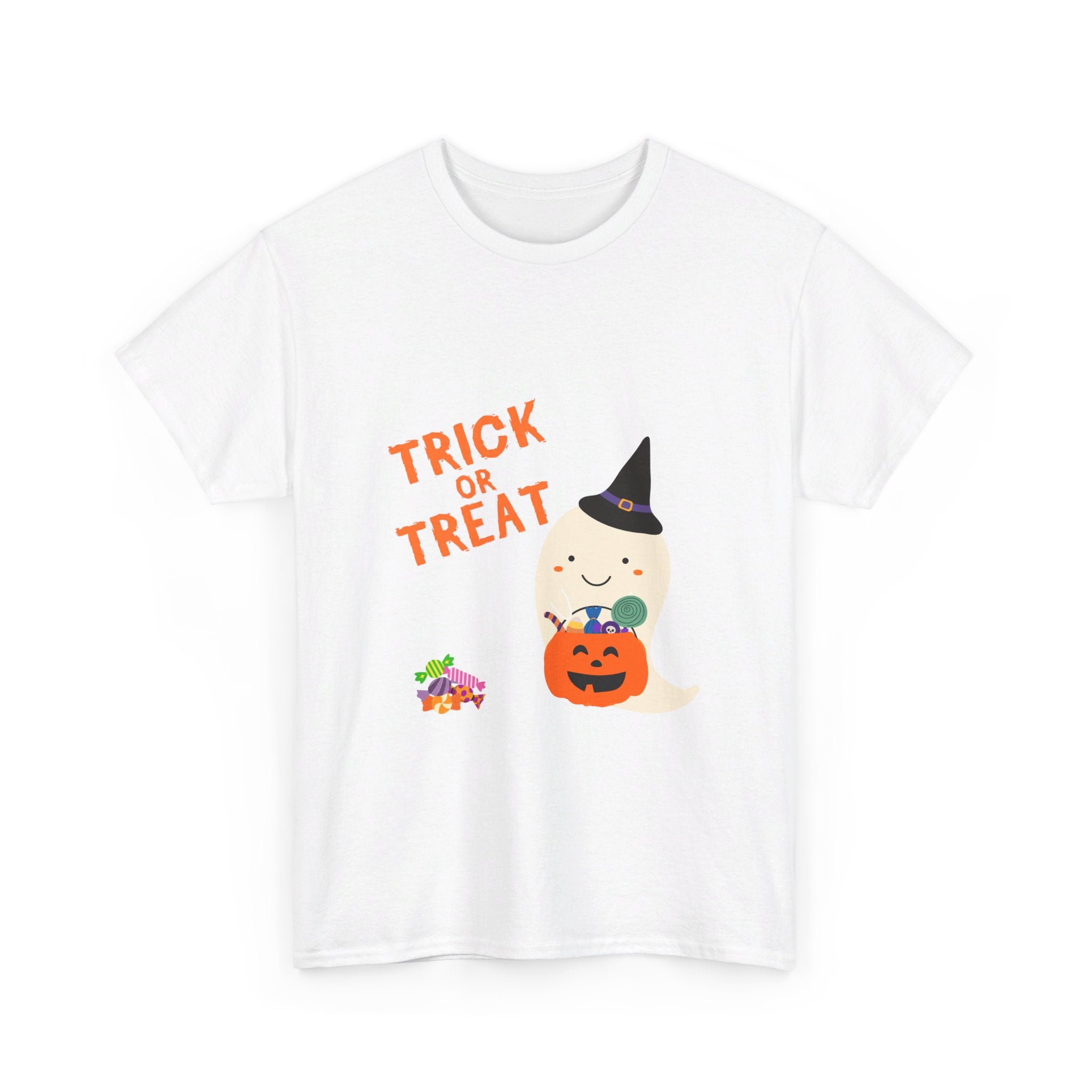 Trick or Treat Unisex Heavy Cotton Tee