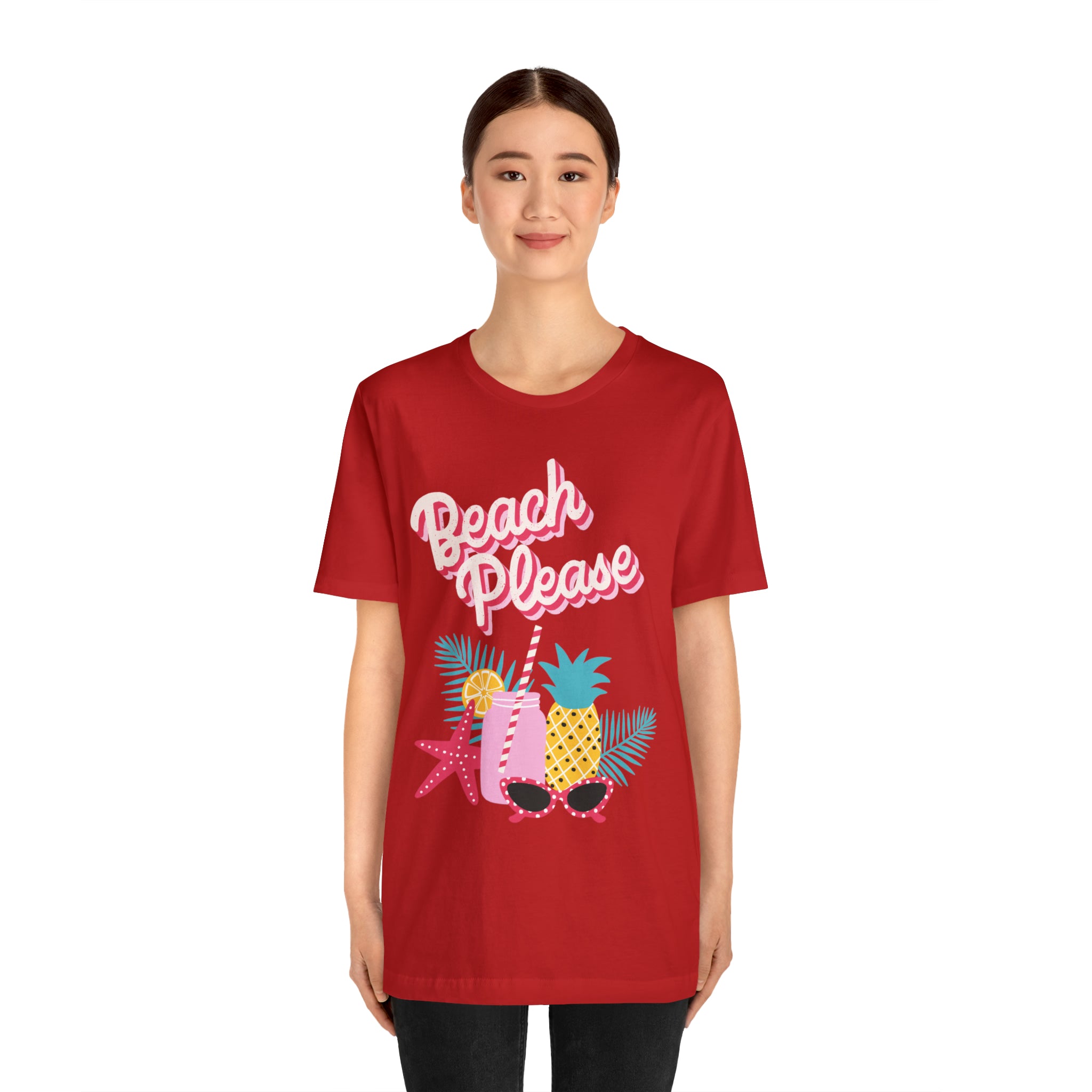 Beach Please Unisex Jersey Short Sleeve Tee