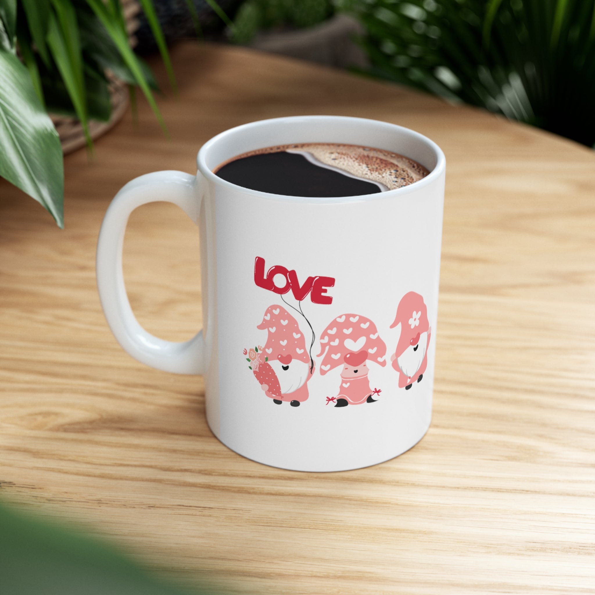 Love Gnome Day Ceramic Mug 11oz