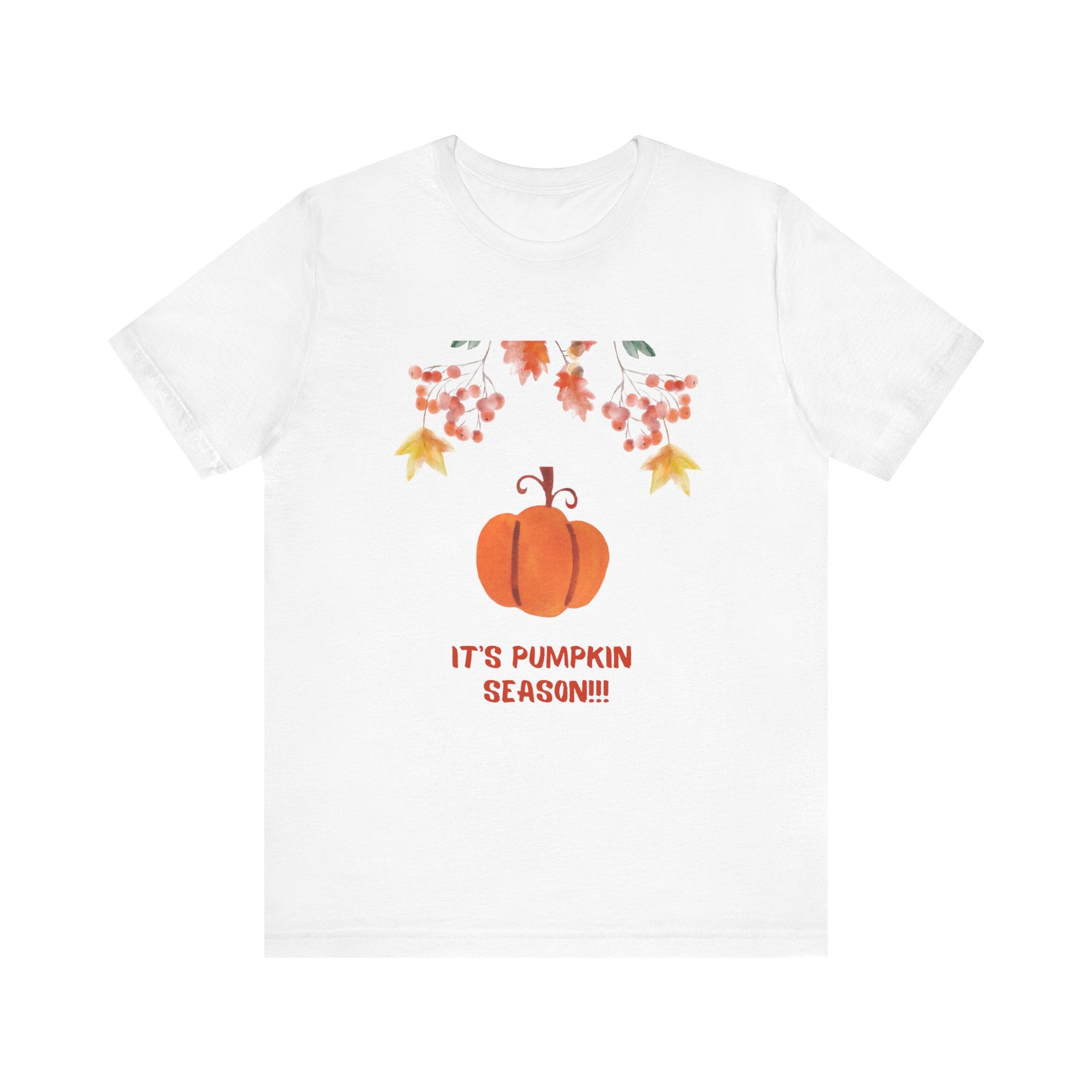 Pumpkin Season Unisex Jersey Short Sleeve Tee