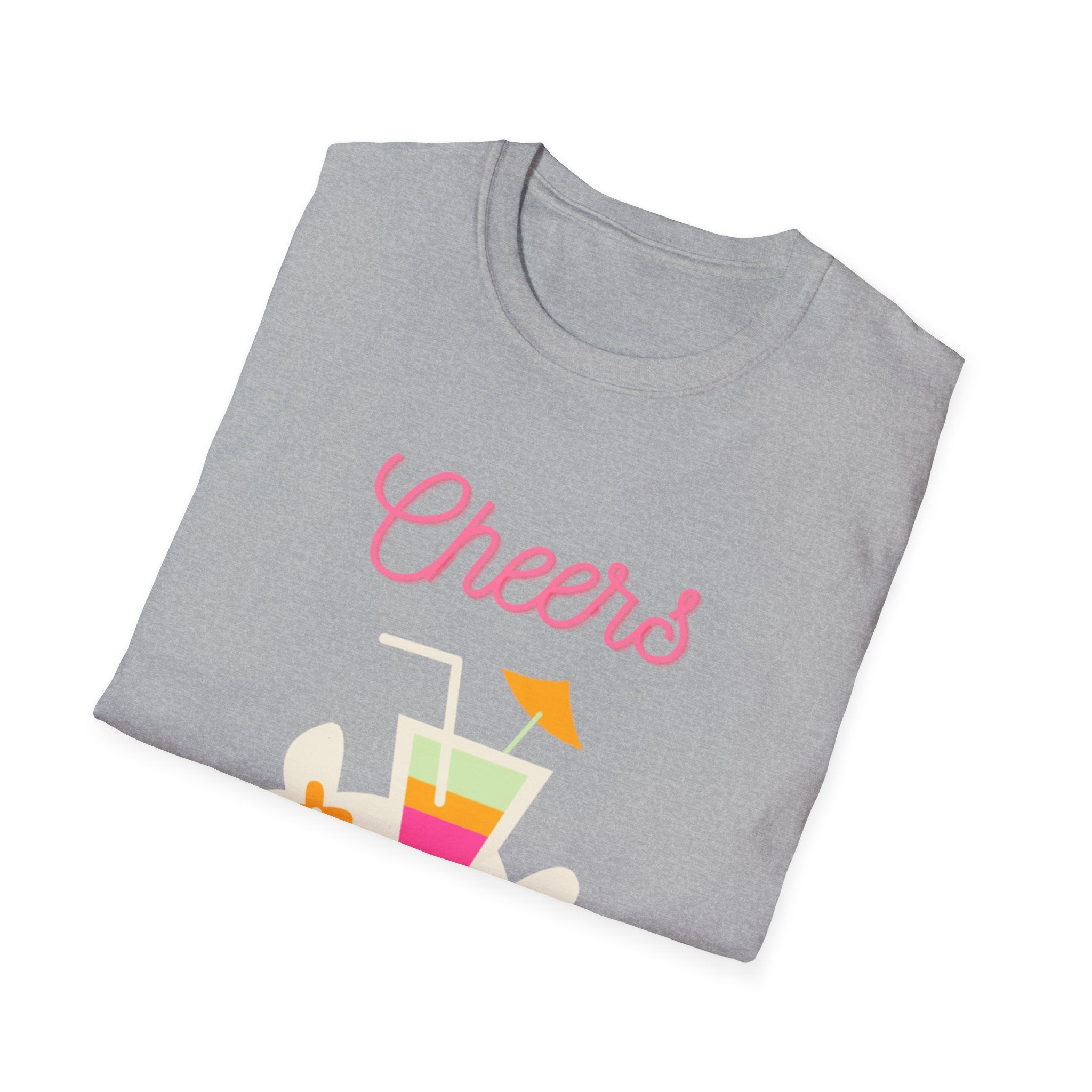 Cheers To Summer Unisex Softstyle T-Shirt