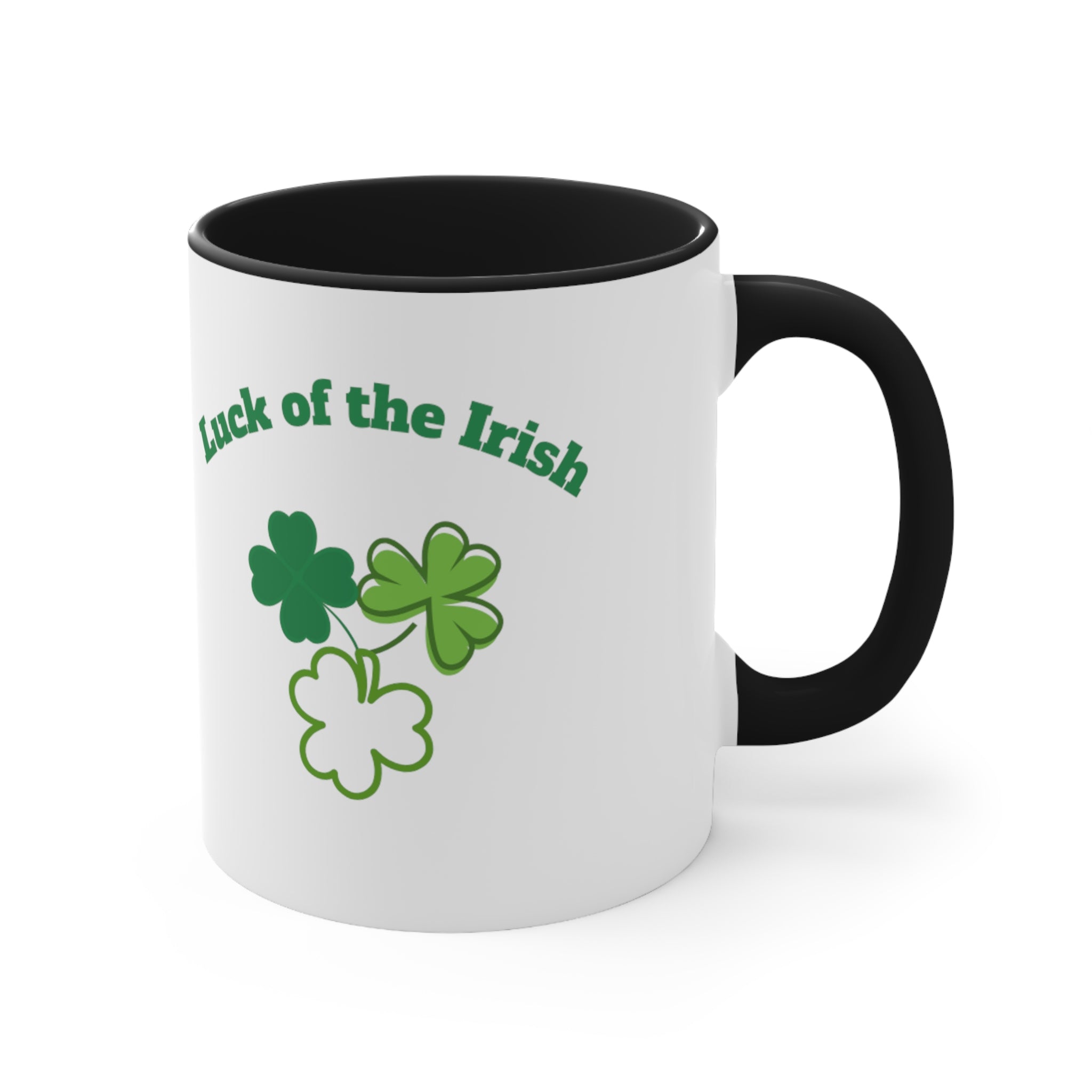 Luck Of The Irish Accent Coffee Mug, 11oz