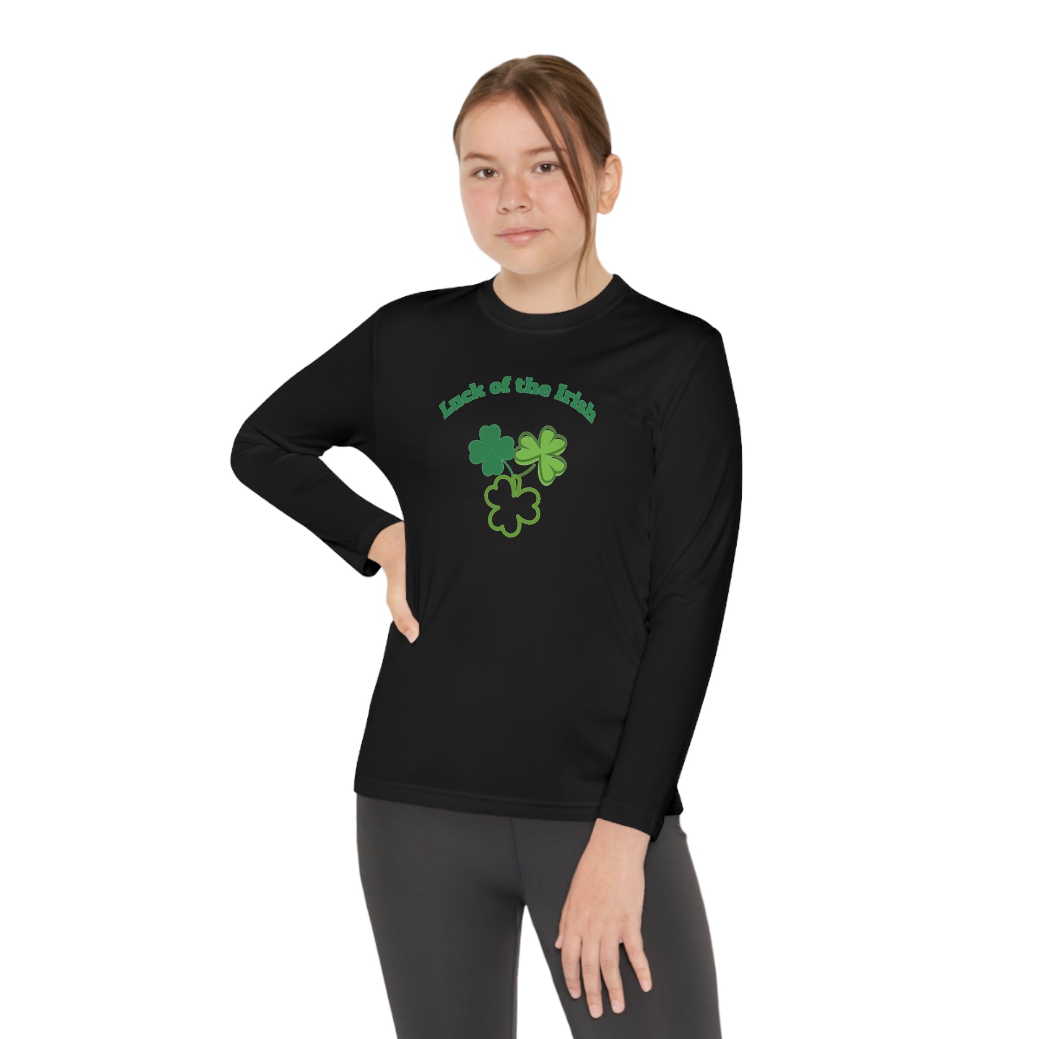 Luck Of The Irish Youth Long Sleeve Competitor Tee