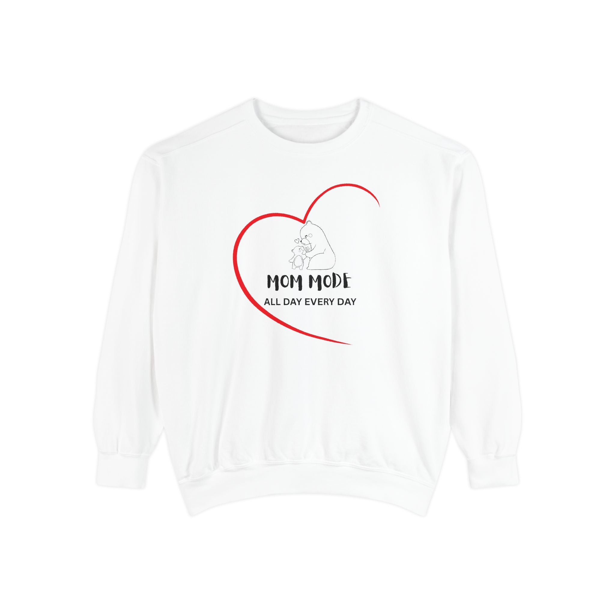 Mom Mode Garment-Dyed Sweatshirt