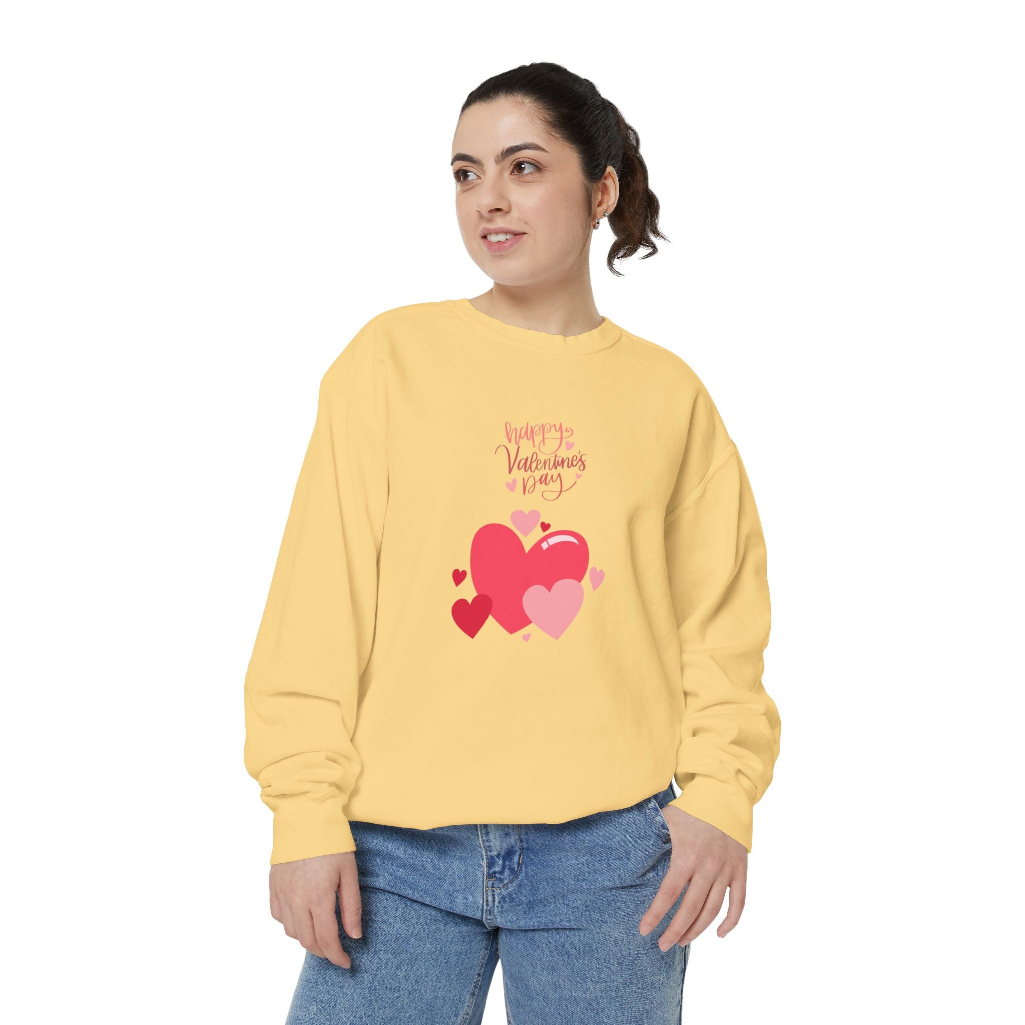 Be My Sweetheart Unisex Garment-Dyed Sweatshirt
