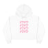 XOXO Crop Hoodie
