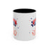 Wish U A Happy Labor Day Accent Coffee Mug (11, 15oz)