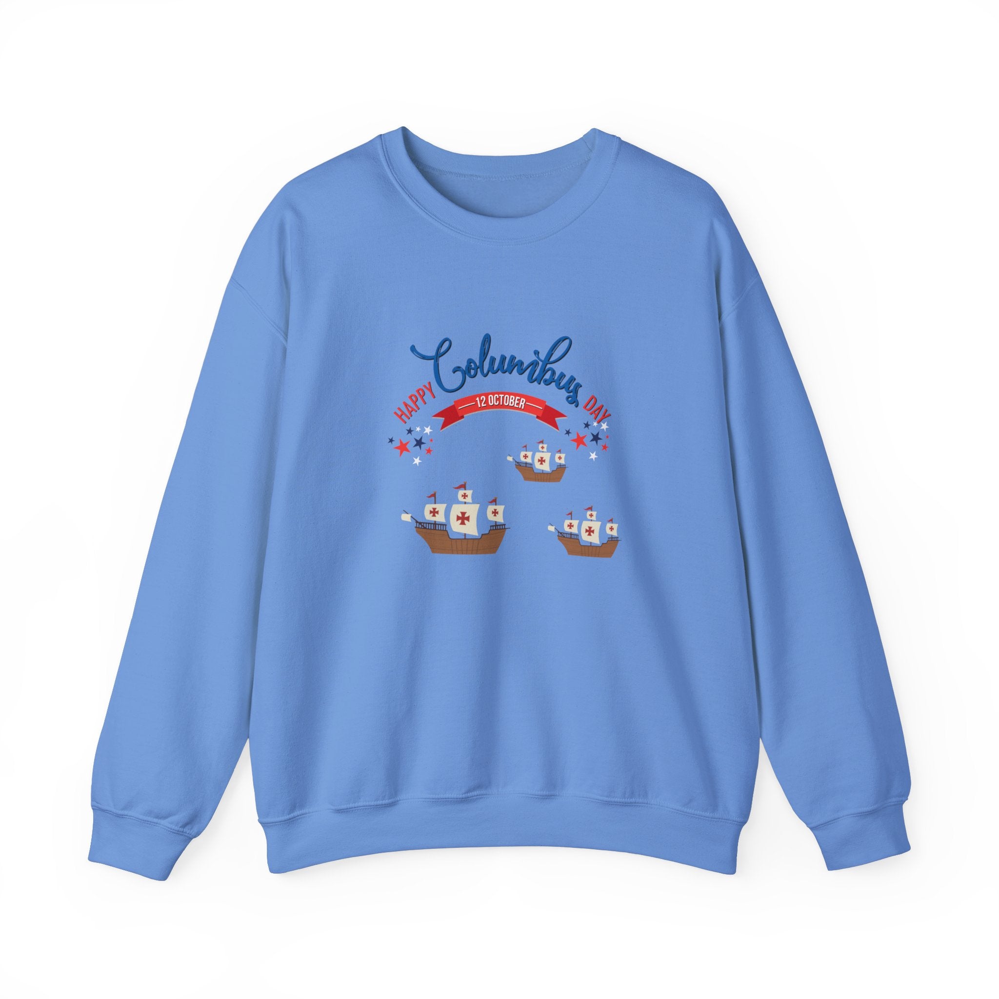 Happy Columbus Day Unisex Heavy Blend™ Crewneck Sweatshirt