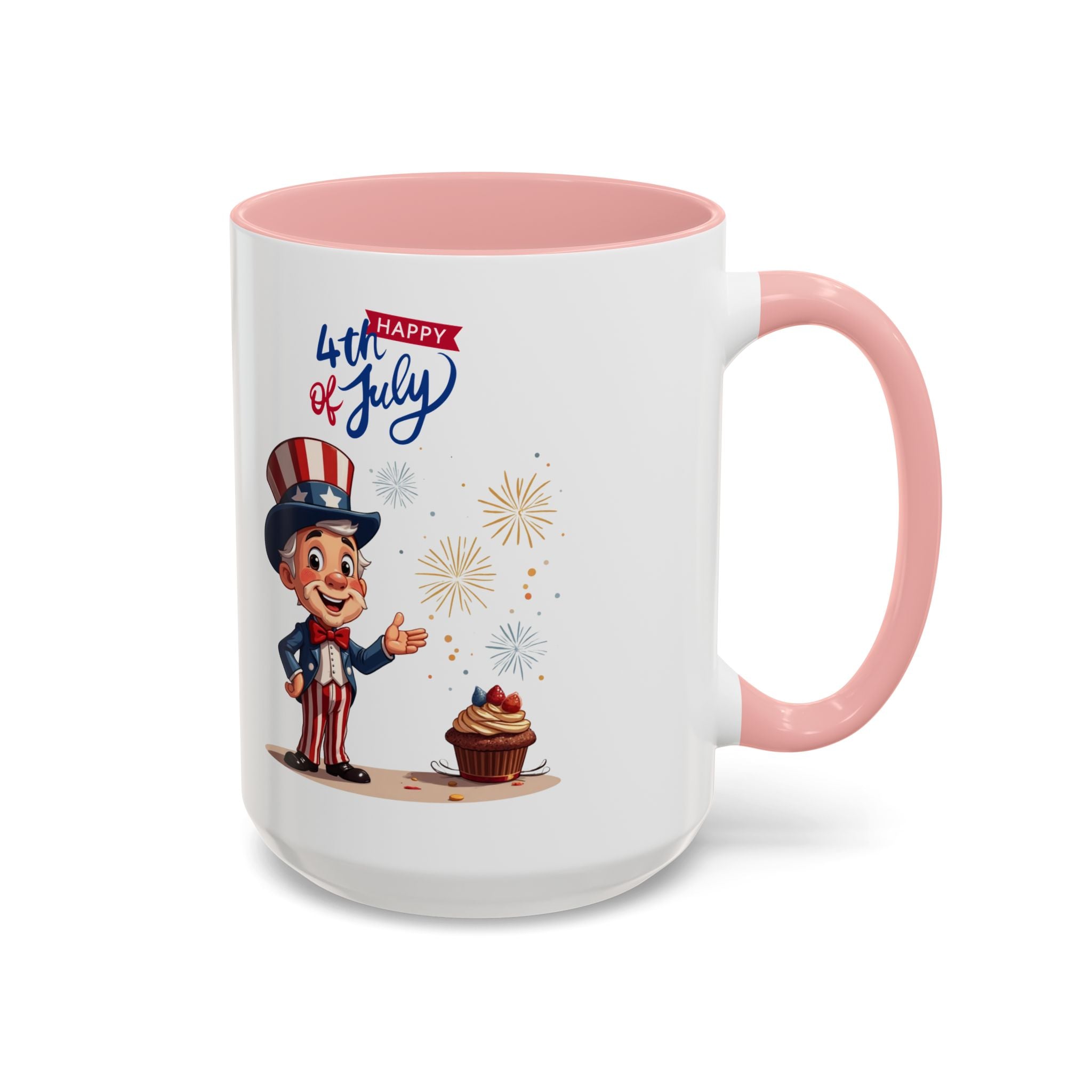 Uncle Sam Happy 4th of July Coffee Mug