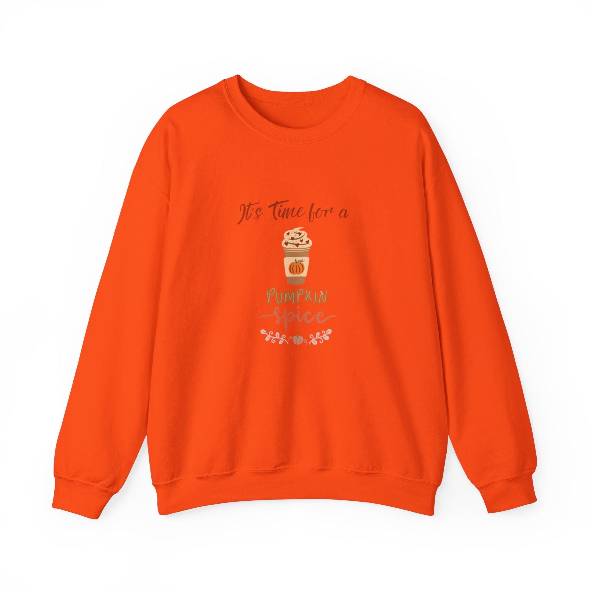 It's Time For A Pumpkin Spice Unisex Heavy Blend™ Crewneck Sweatshirt