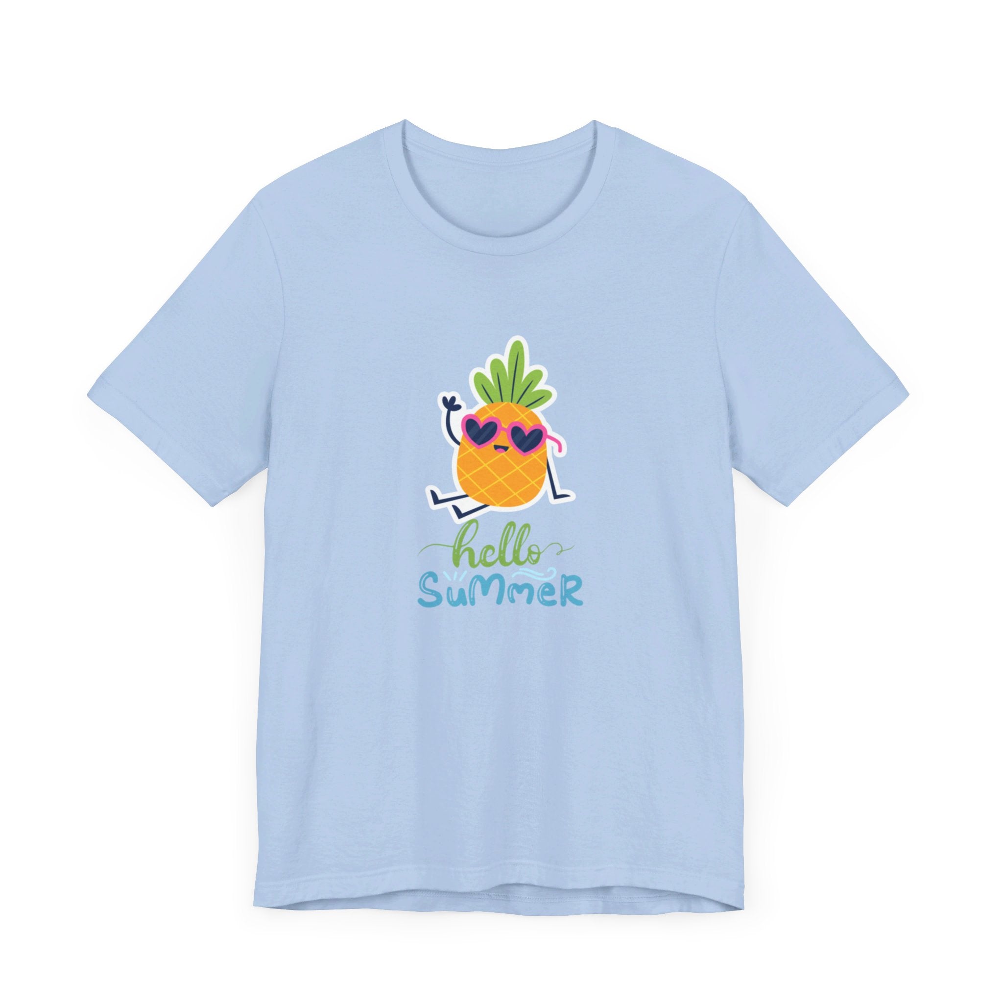 Hello Summer Fun Unisex Jersey Short Sleeve Tee