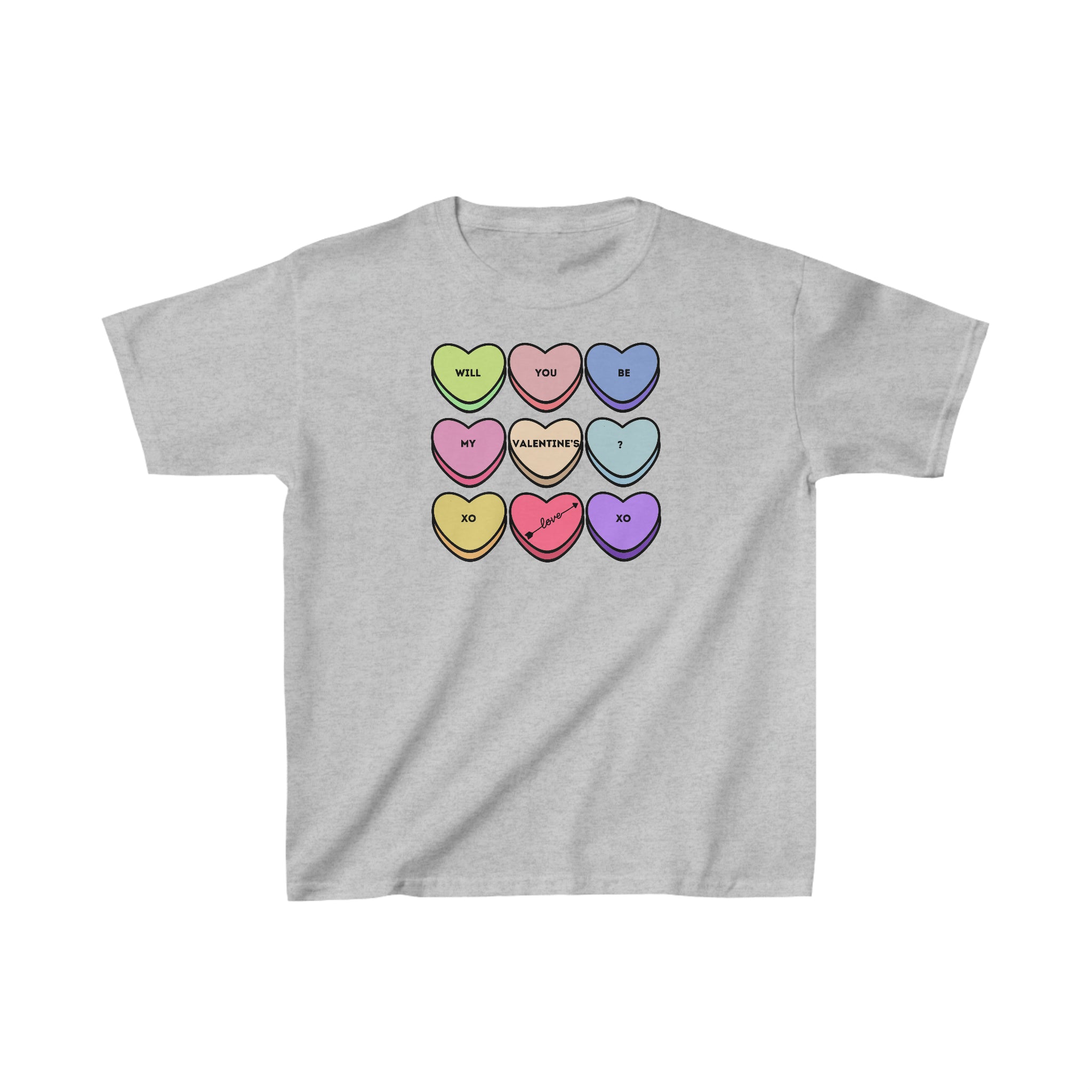 Will You Be My Valentine? Kids Heavy Cotton™ Tee
