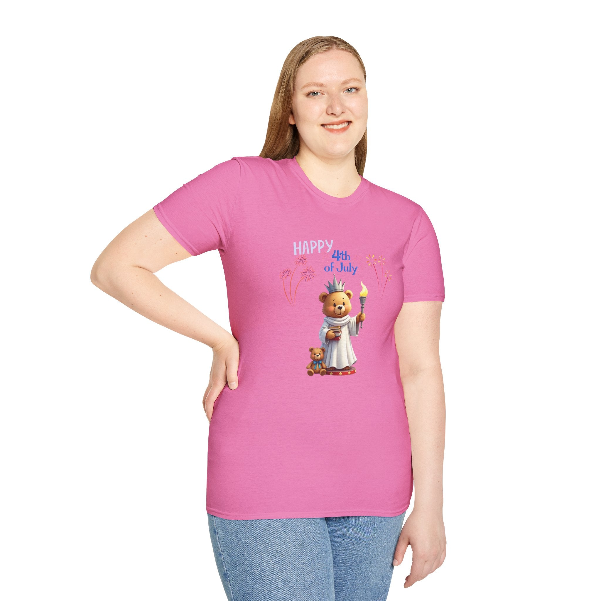 Lady Liberty Unisex Softstyle T-Shirt