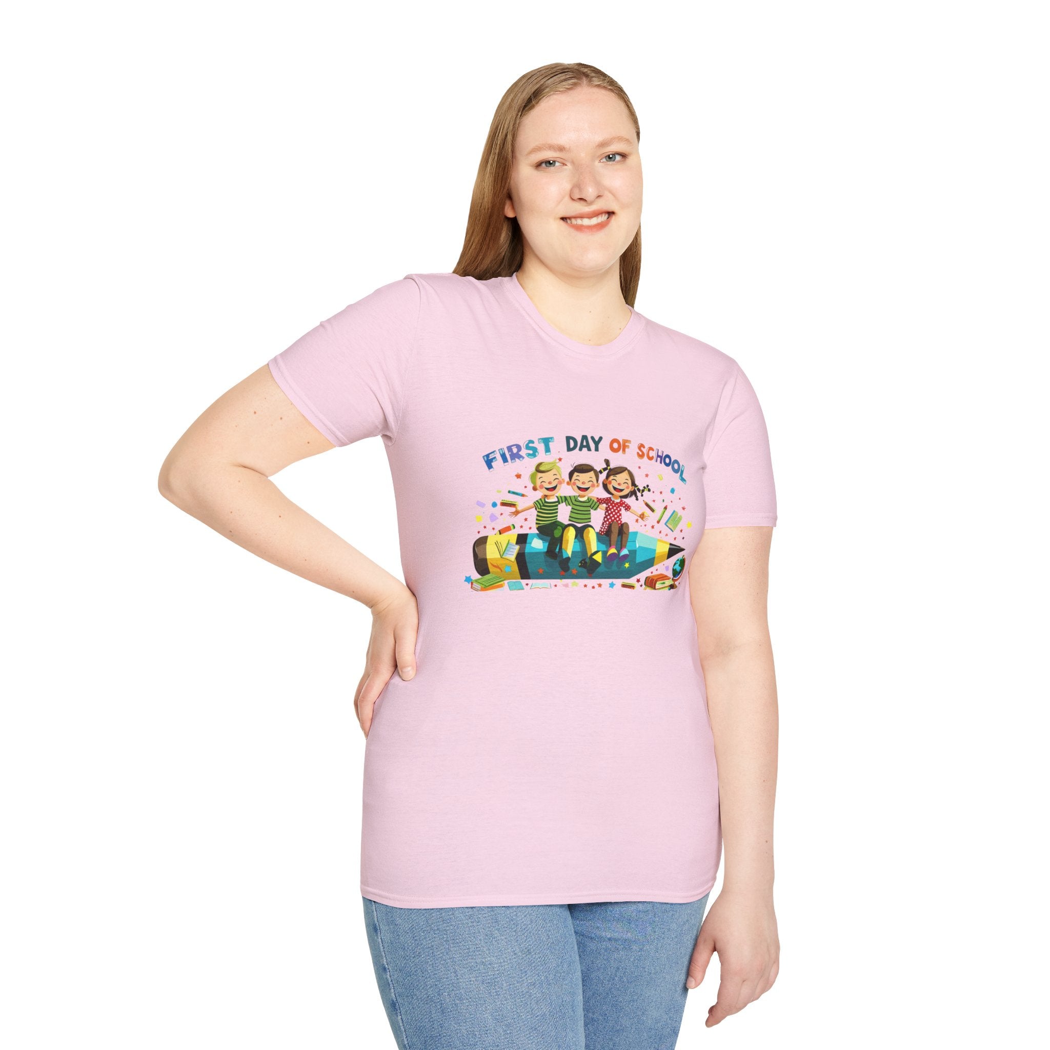 First Day of School Unisex Softstyle T-Shirt