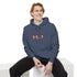 Here Comes Santa Claus Unisex Garment-Dyed Hoodie