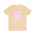 XOXO Unisex Jersey Short Sleeve Tee