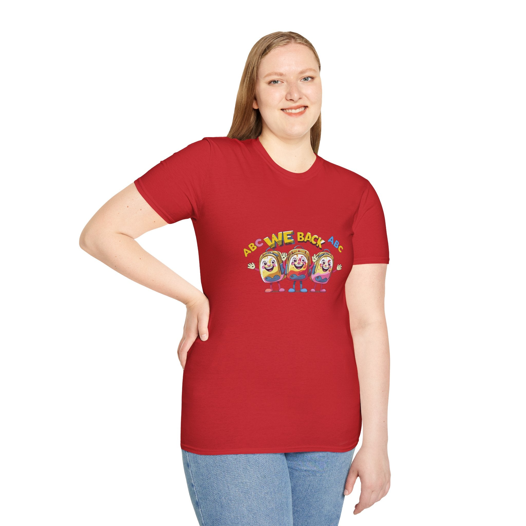 We Back Unisex Softstryle T-Shirt
