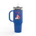 Gnome Valentine's Day Insulated Travel Mug, 40oz