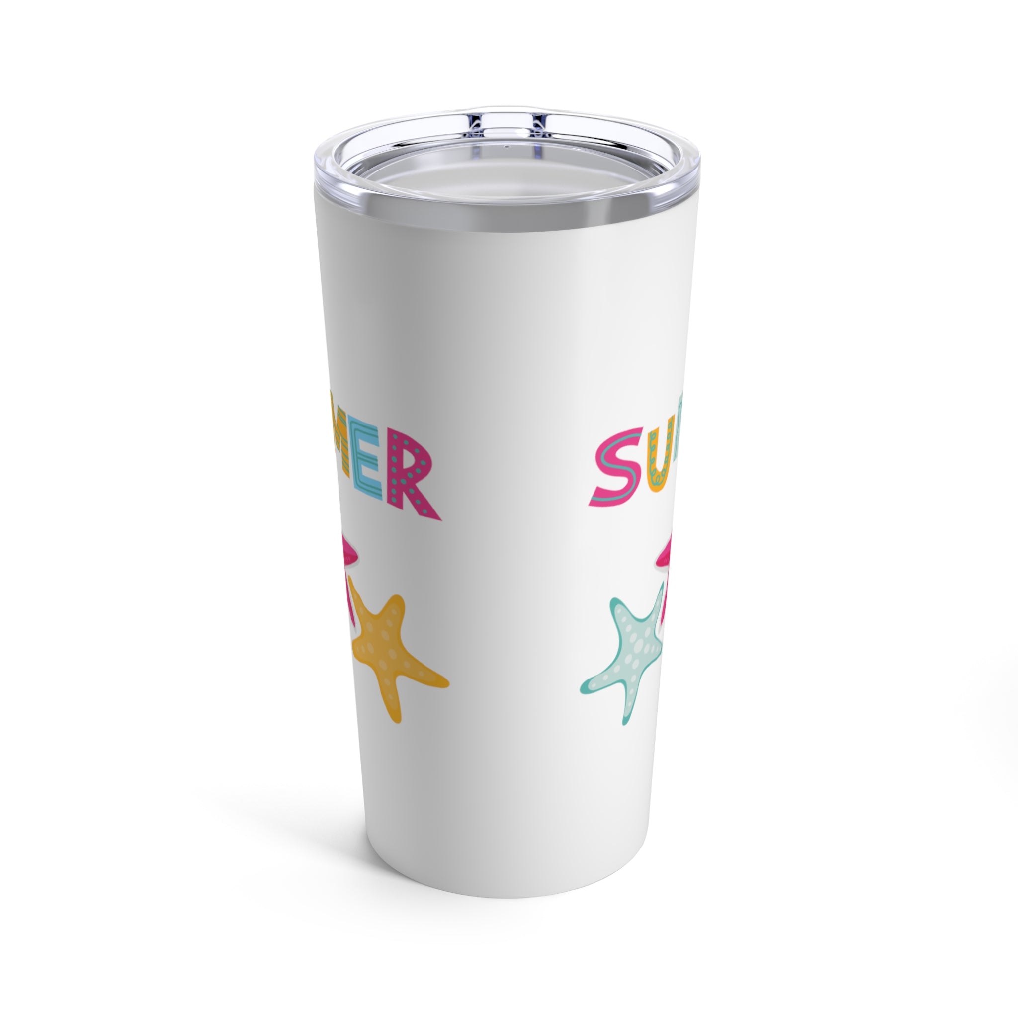 Summer Starfish Tumbler 20oz