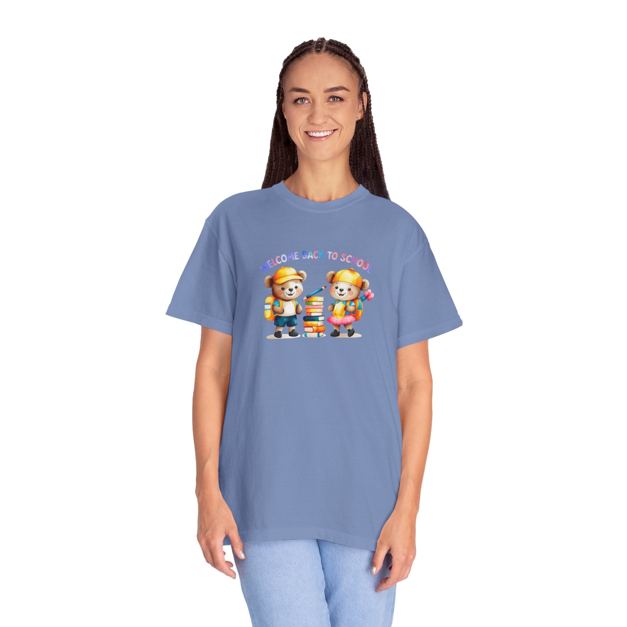 Welcome Back to School Unisex Garment-Dyed T-Shirt