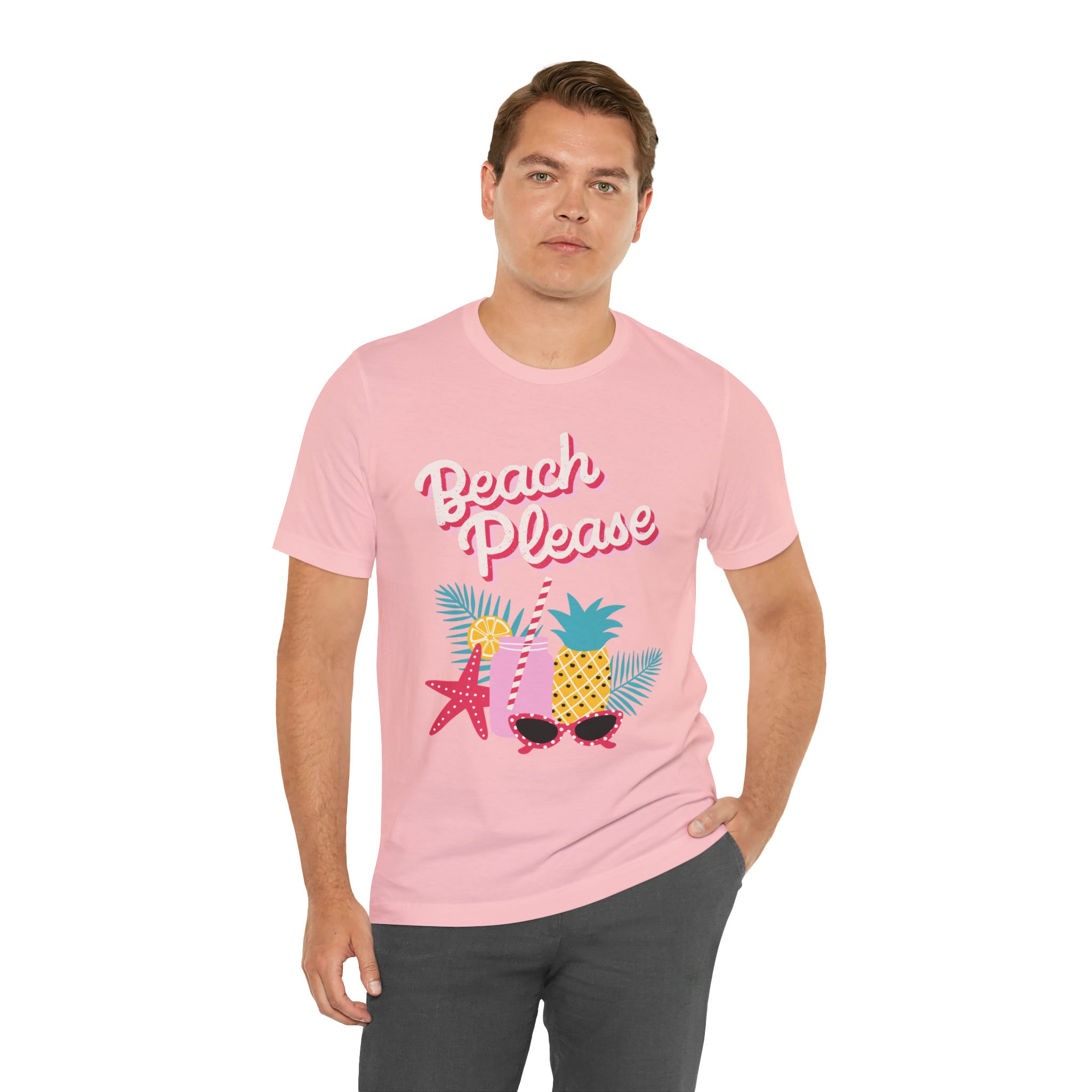 Beach Please Unisex Jersey Short Sleeve Tee