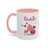 Gnome Valentine's Day Accent Coffee Mug (11, 15oz)