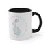 Happy Easter Rabbit Day Accent Coffee Mug, 11oz