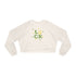 St Paddy's Day Women's Cropped Fleece Pullover